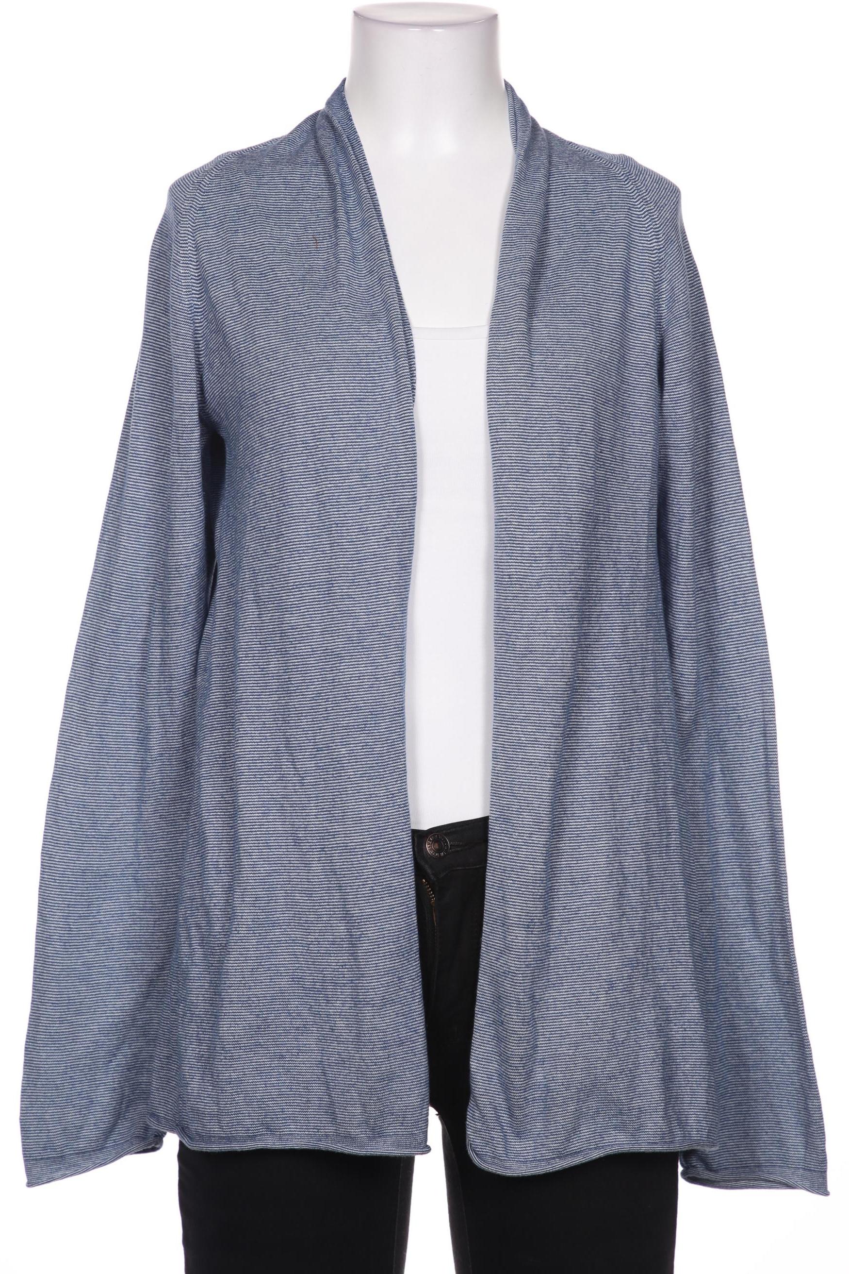 

hessnatur Damen Strickjacke, blau, Gr. 36