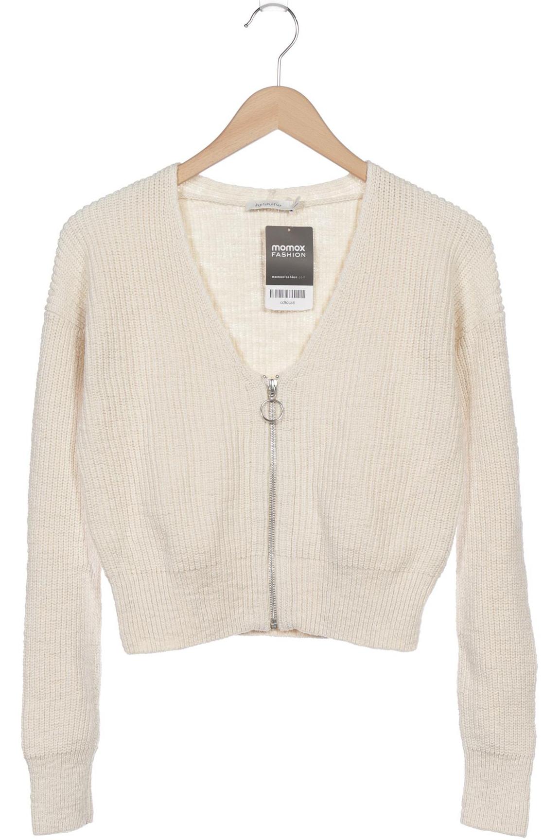 

hessnatur Damen Strickjacke, weiß, Gr. 34