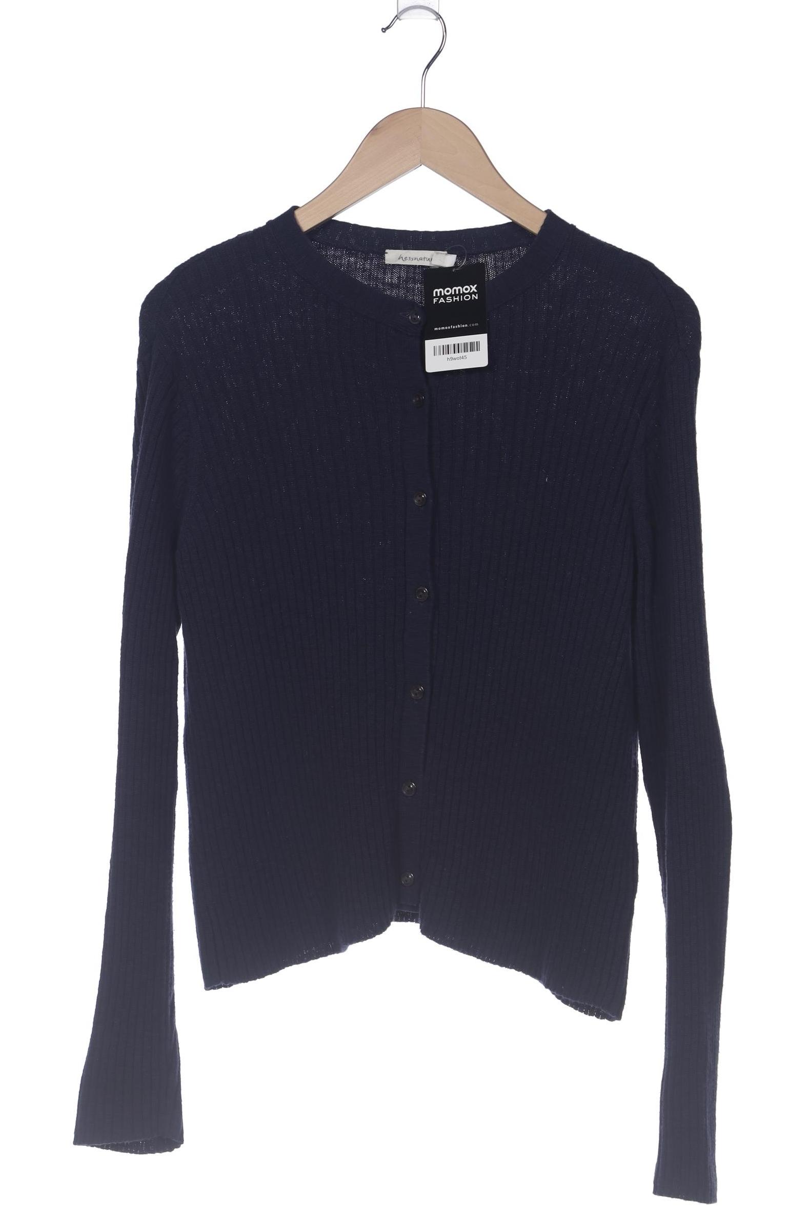 

hessnatur Damen Strickjacke, marineblau, Gr. 42