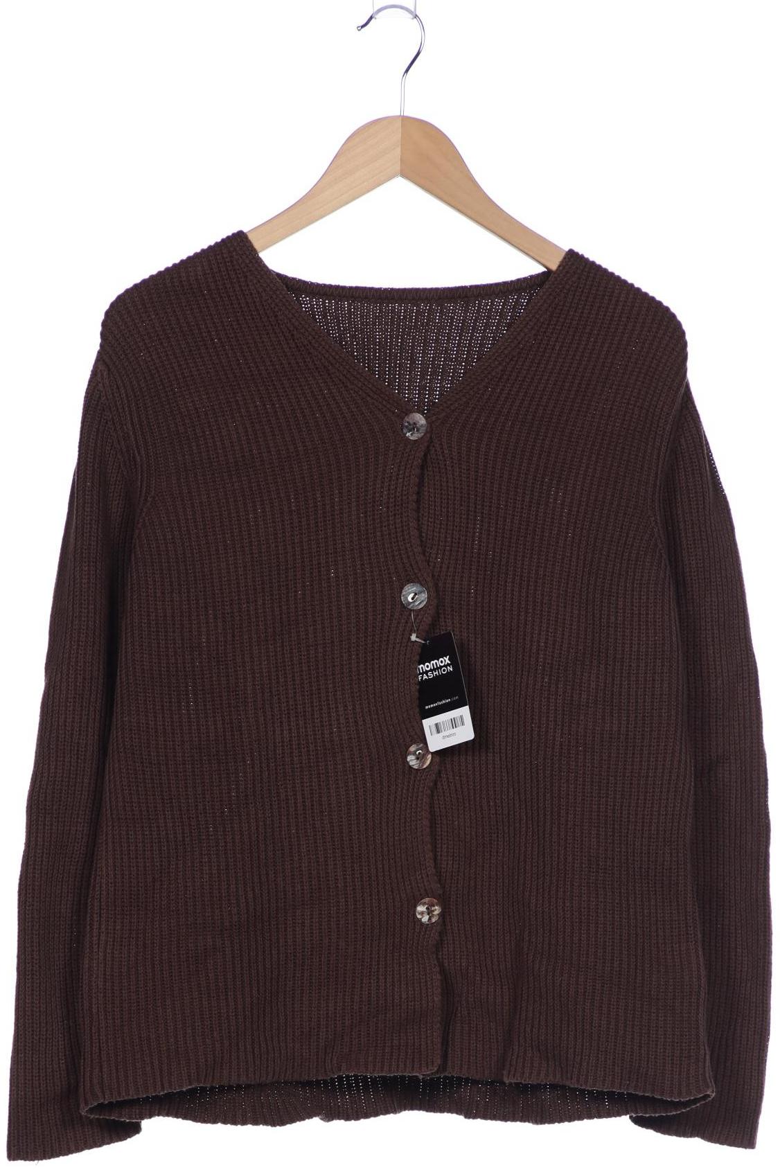 

hessnatur Damen Strickjacke, braun, Gr. 44