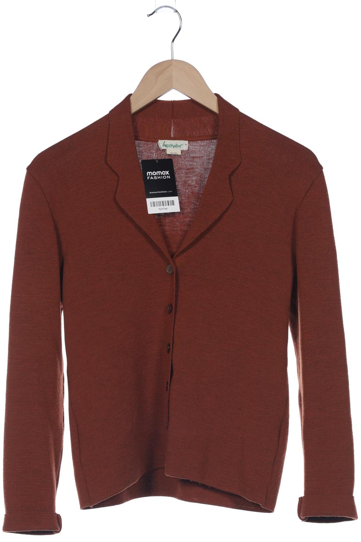 

hessnatur Damen Strickjacke, braun