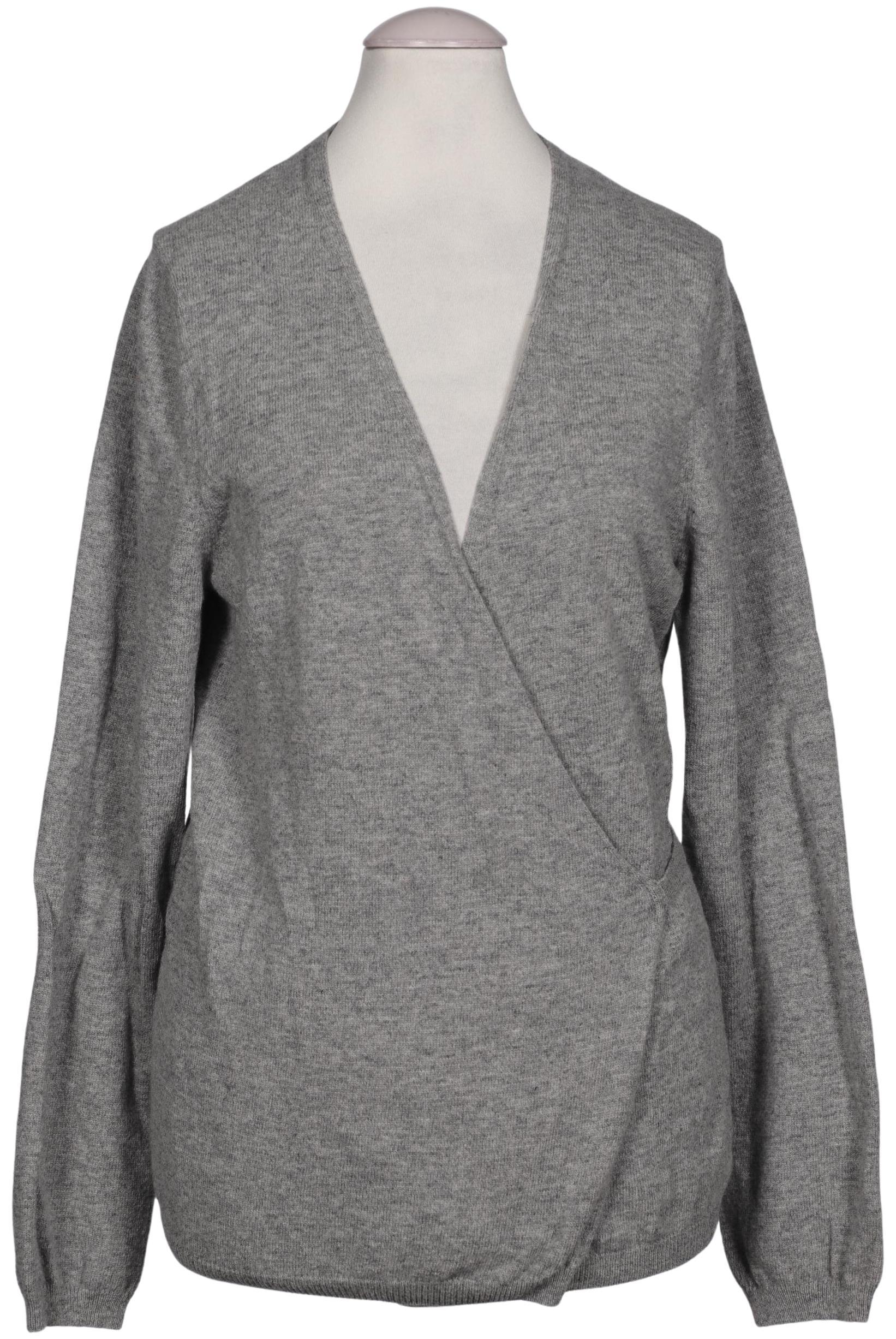 

hessnatur Damen Strickjacke, grau, Gr. 36