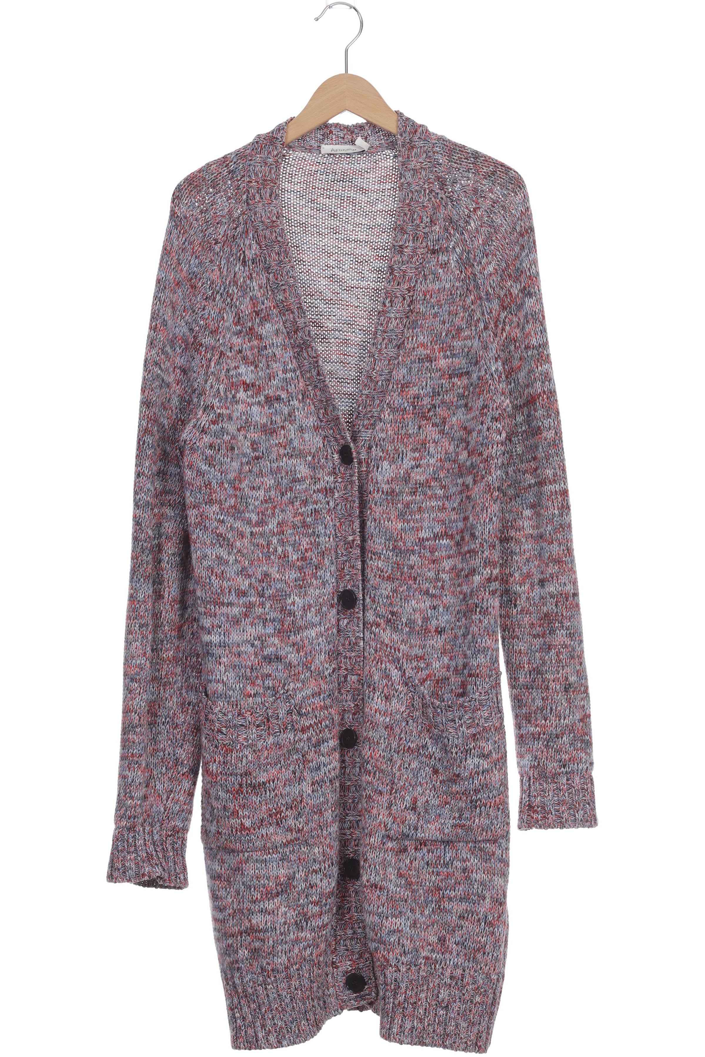 

hessnatur Damen Strickjacke, blau, Gr. 38
