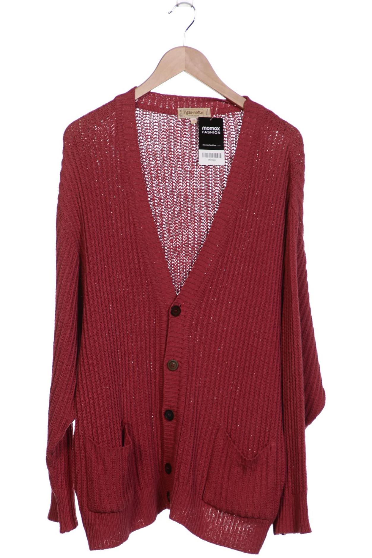 

hessnatur Damen Strickjacke, bordeaux, Gr. 38