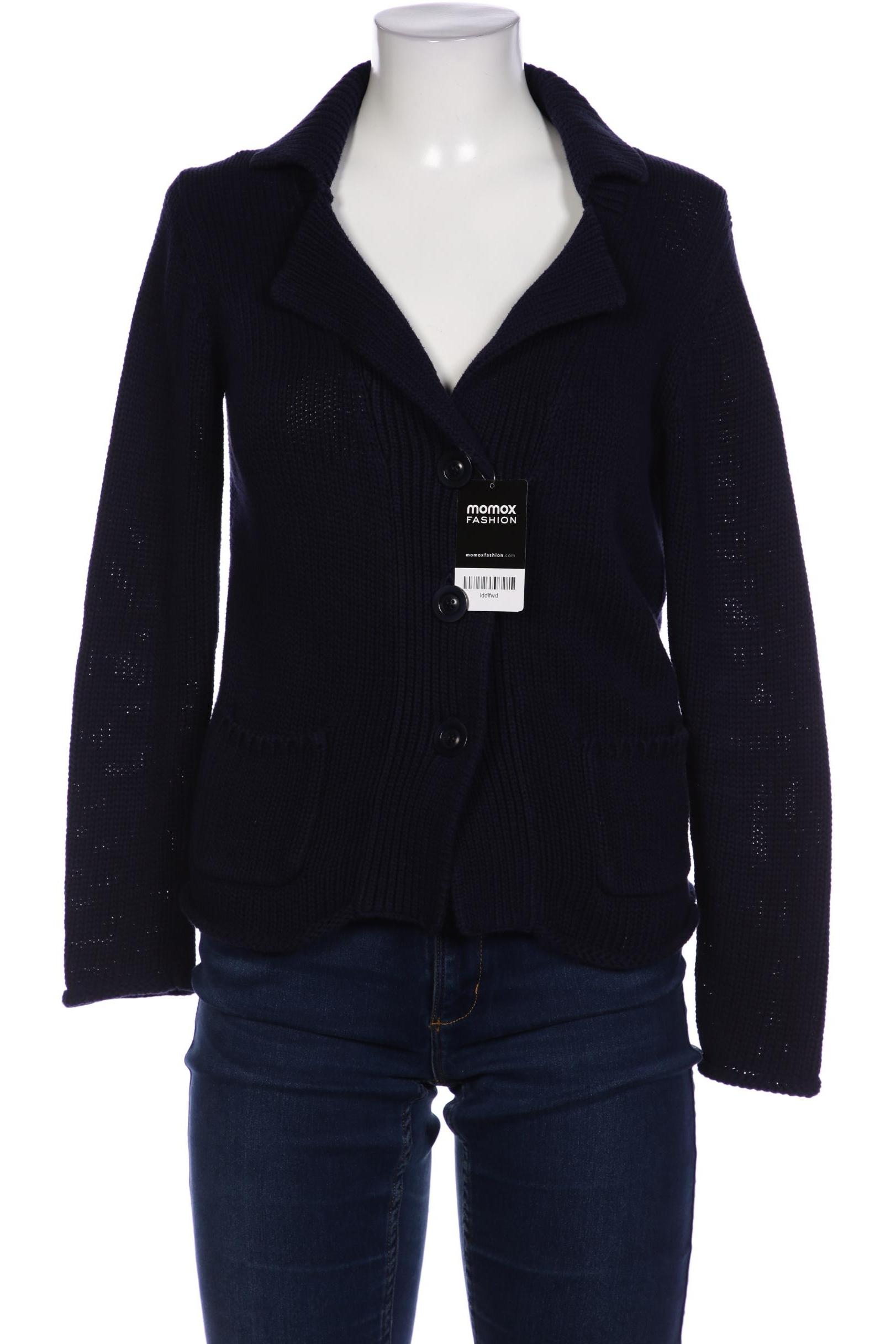 

hessnatur Damen Strickjacke, marineblau, Gr. 36