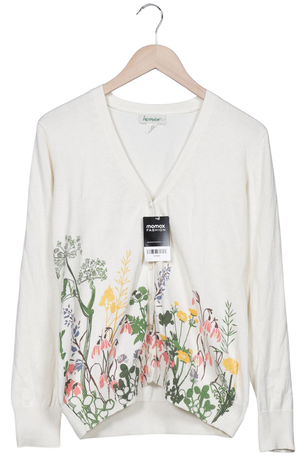 

hessnatur Damen Strickjacke, cremeweiß, Gr. 40