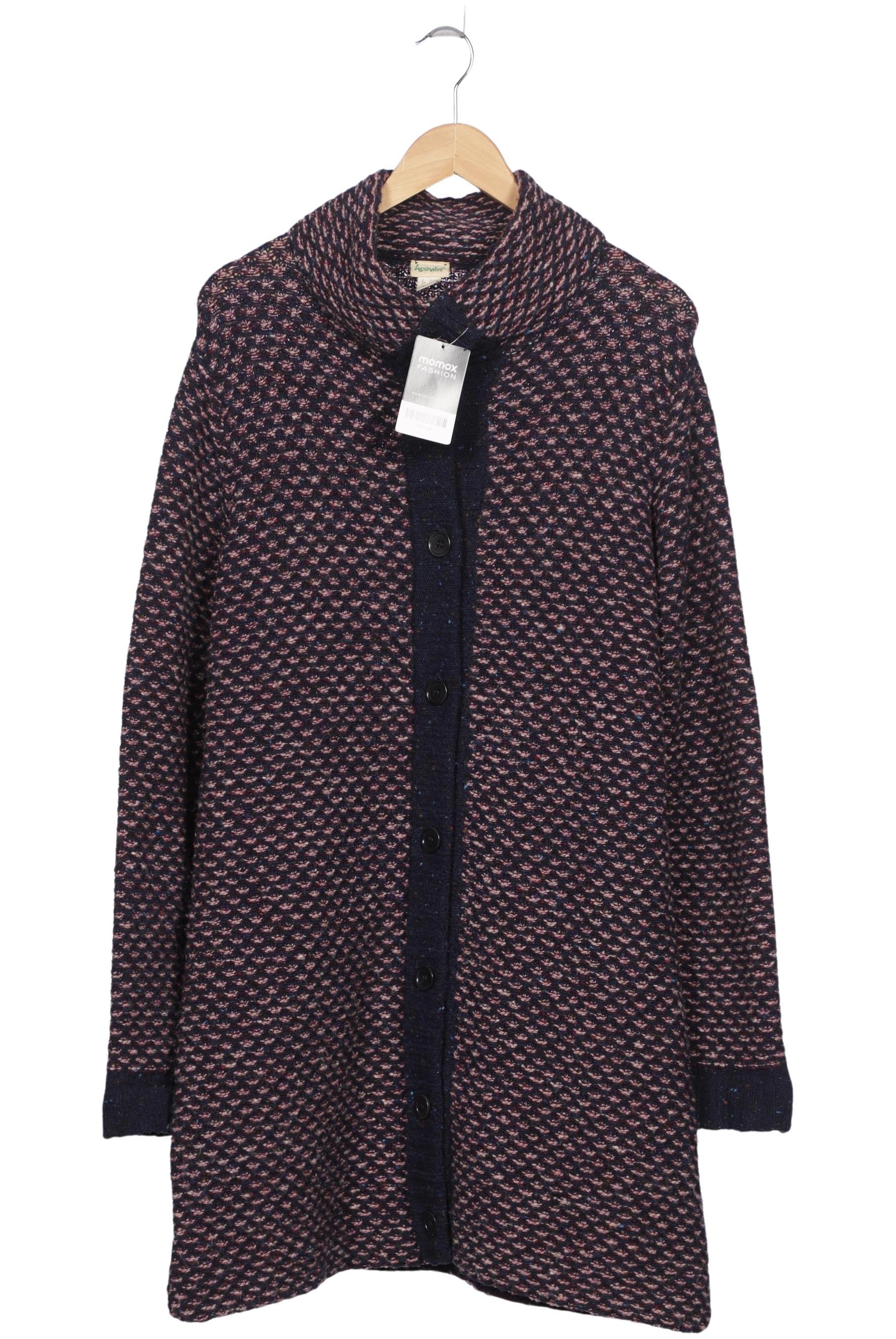 

hessnatur Damen Strickjacke, mehrfarbig, Gr. 44