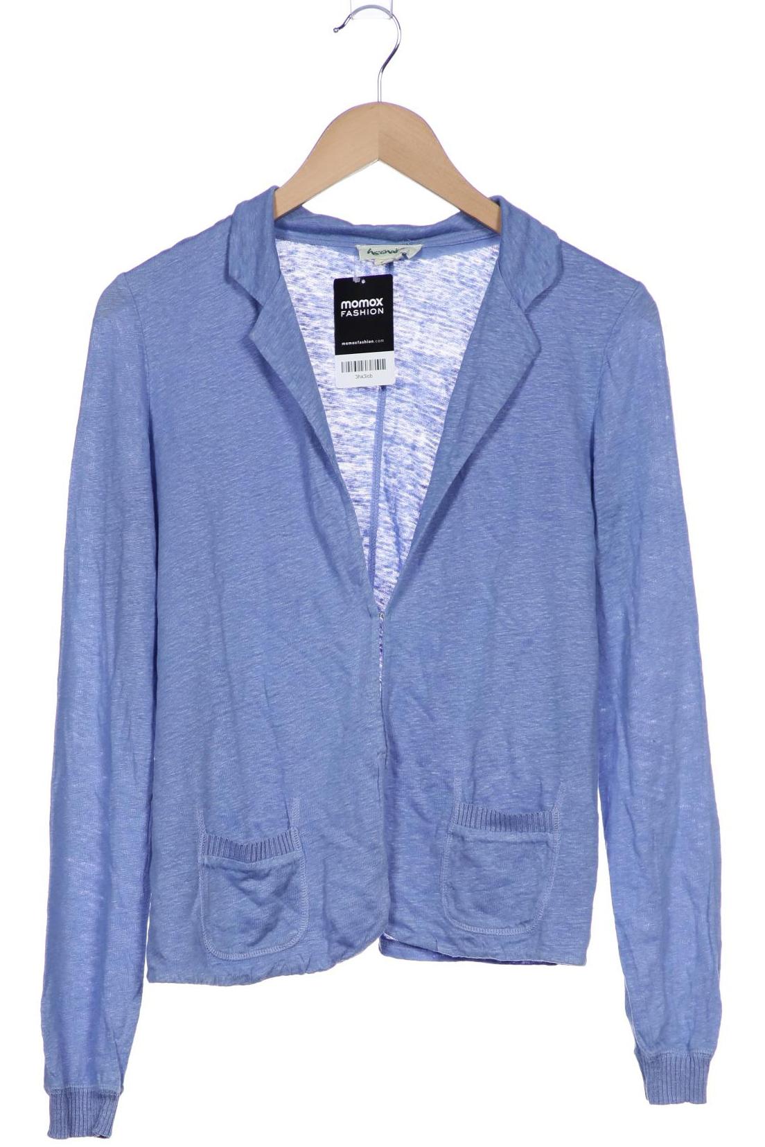 

hessnatur Damen Strickjacke, hellblau, Gr. 36