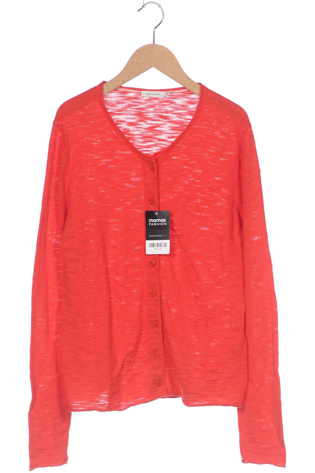 

hessnatur Damen Strickjacke, orange, Gr. 38