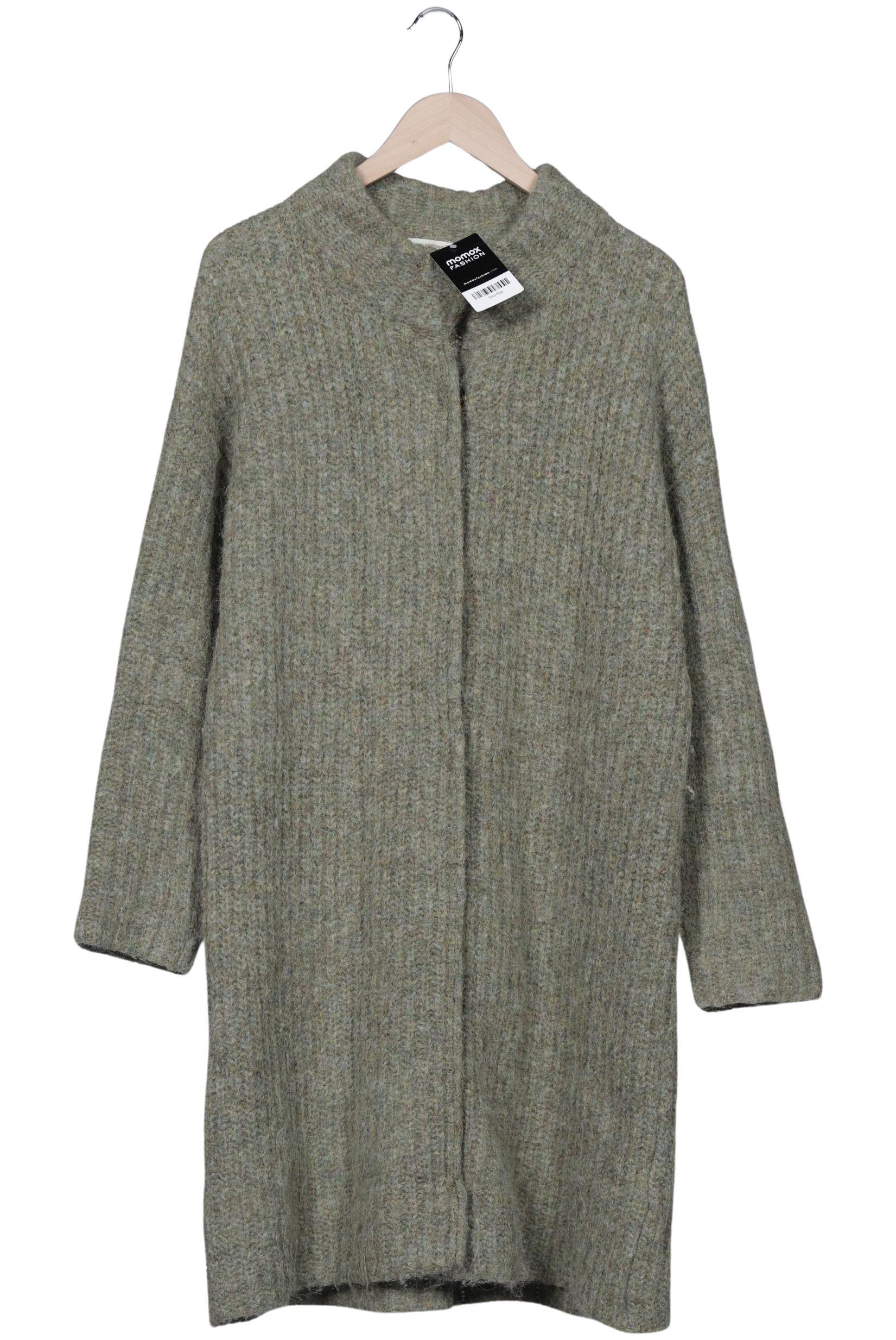 

hessnatur Damen Strickjacke, grün, Gr. 38