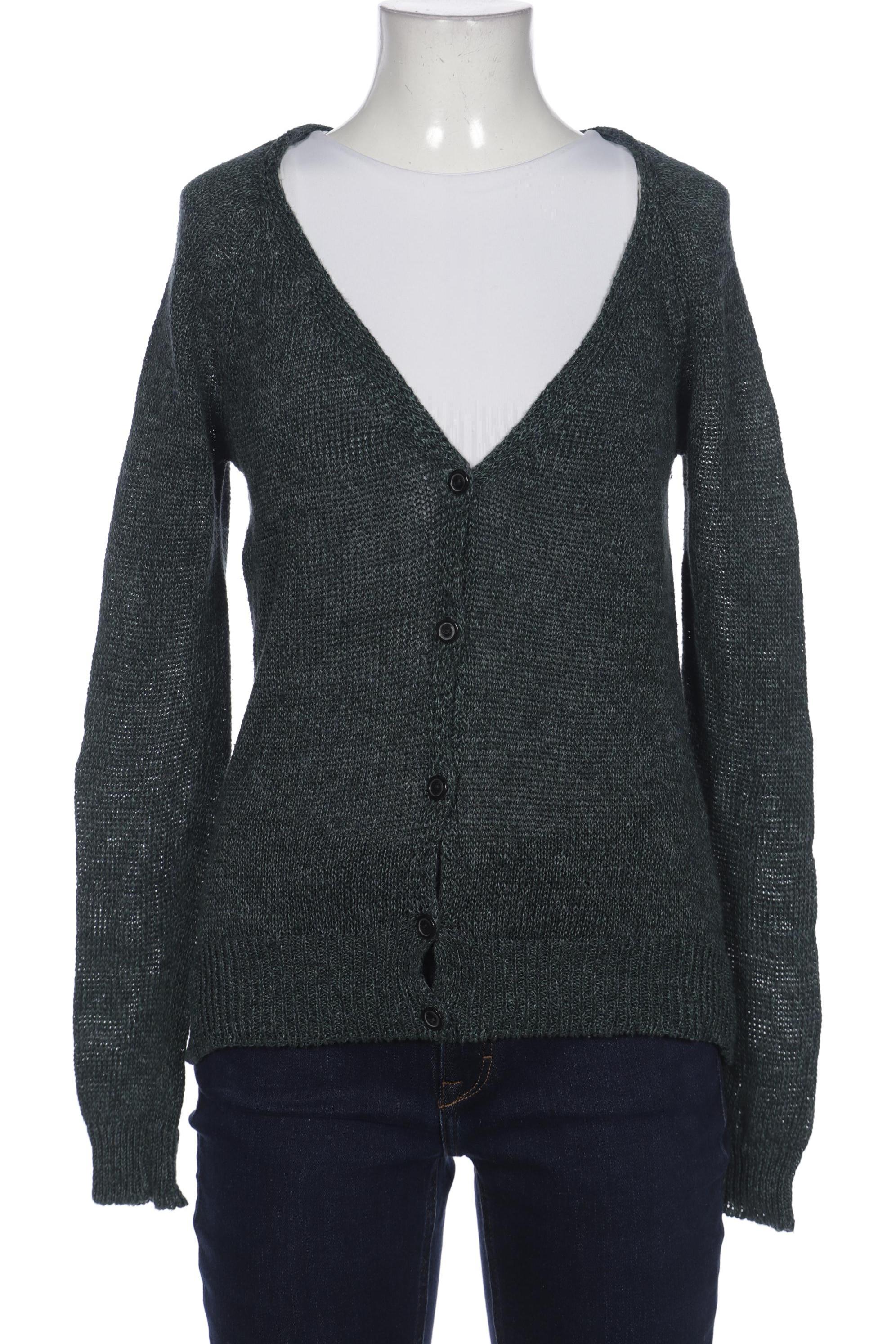 

hessnatur Damen Strickjacke, grün, Gr. 36