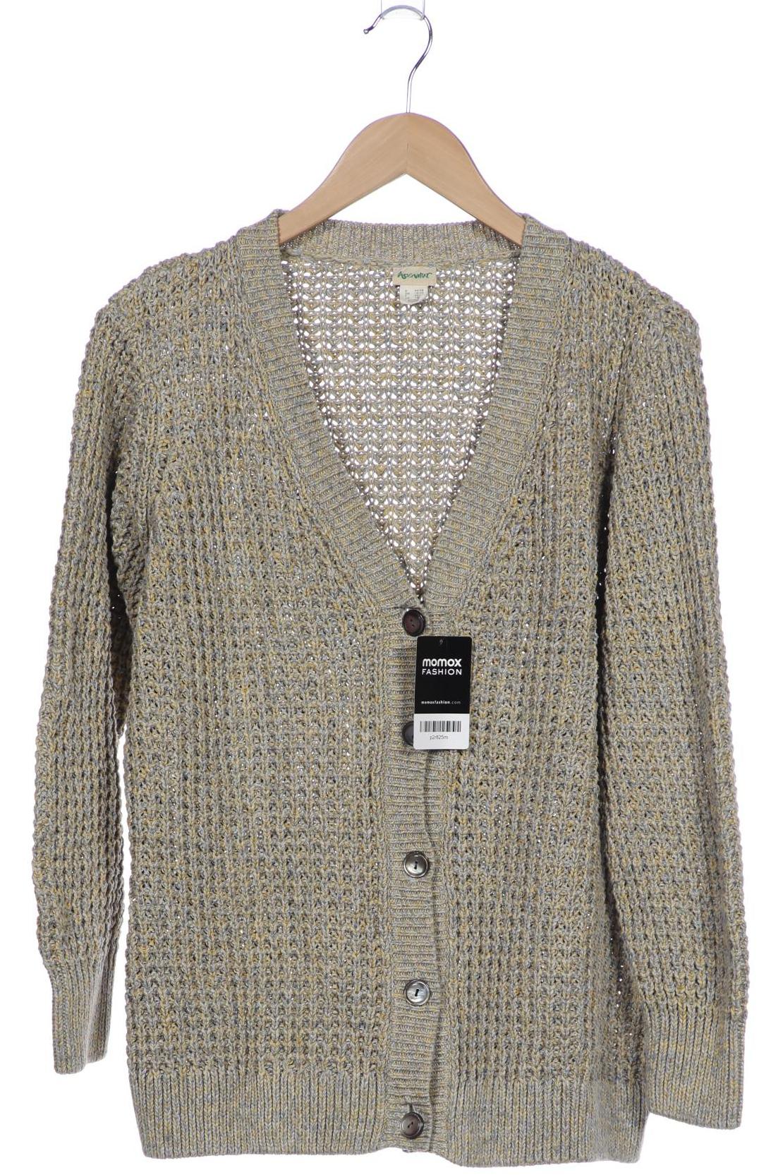 

hessnatur Damen Strickjacke, grau, Gr. 44