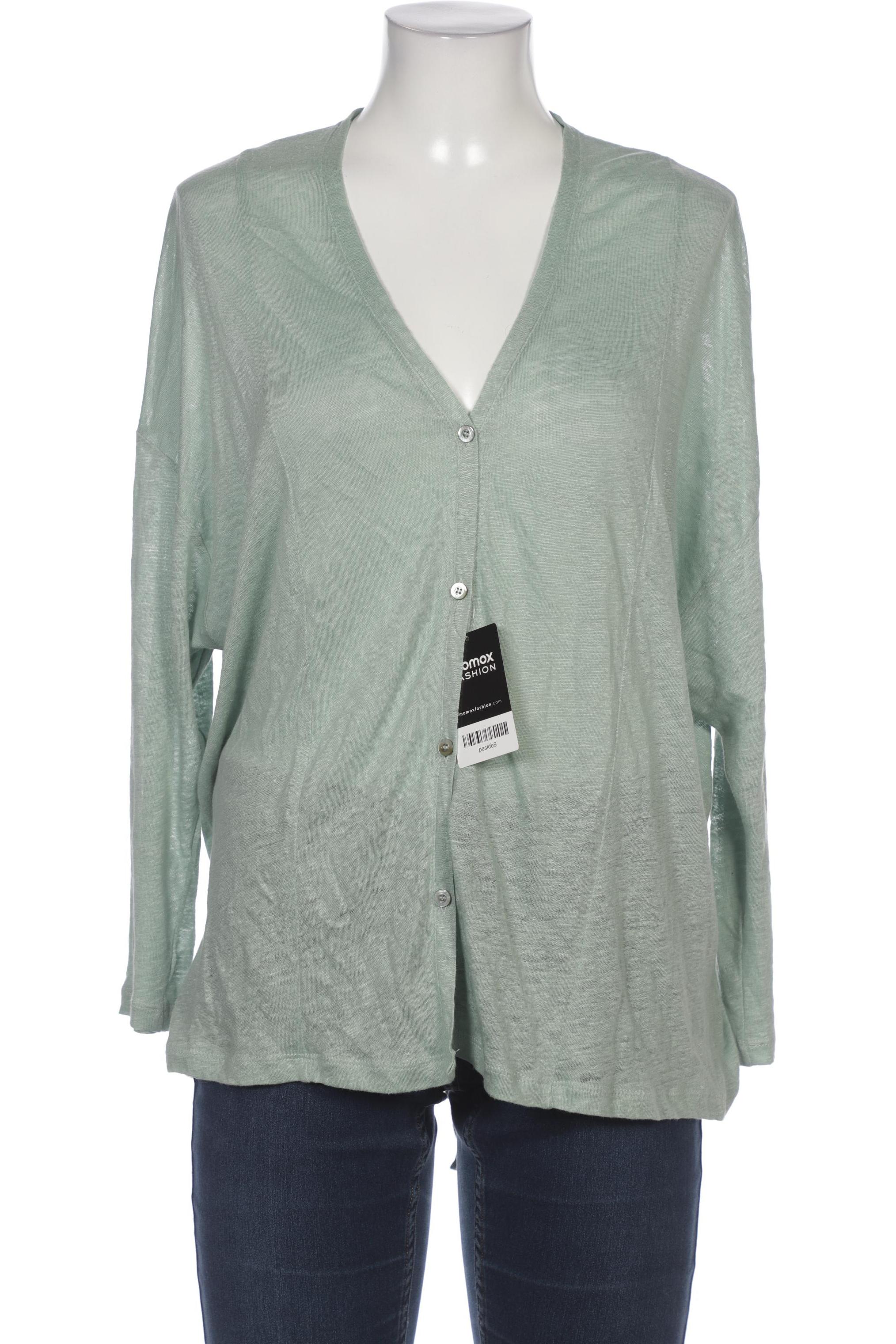 

hessnatur Damen Strickjacke, hellgrün, Gr. 40