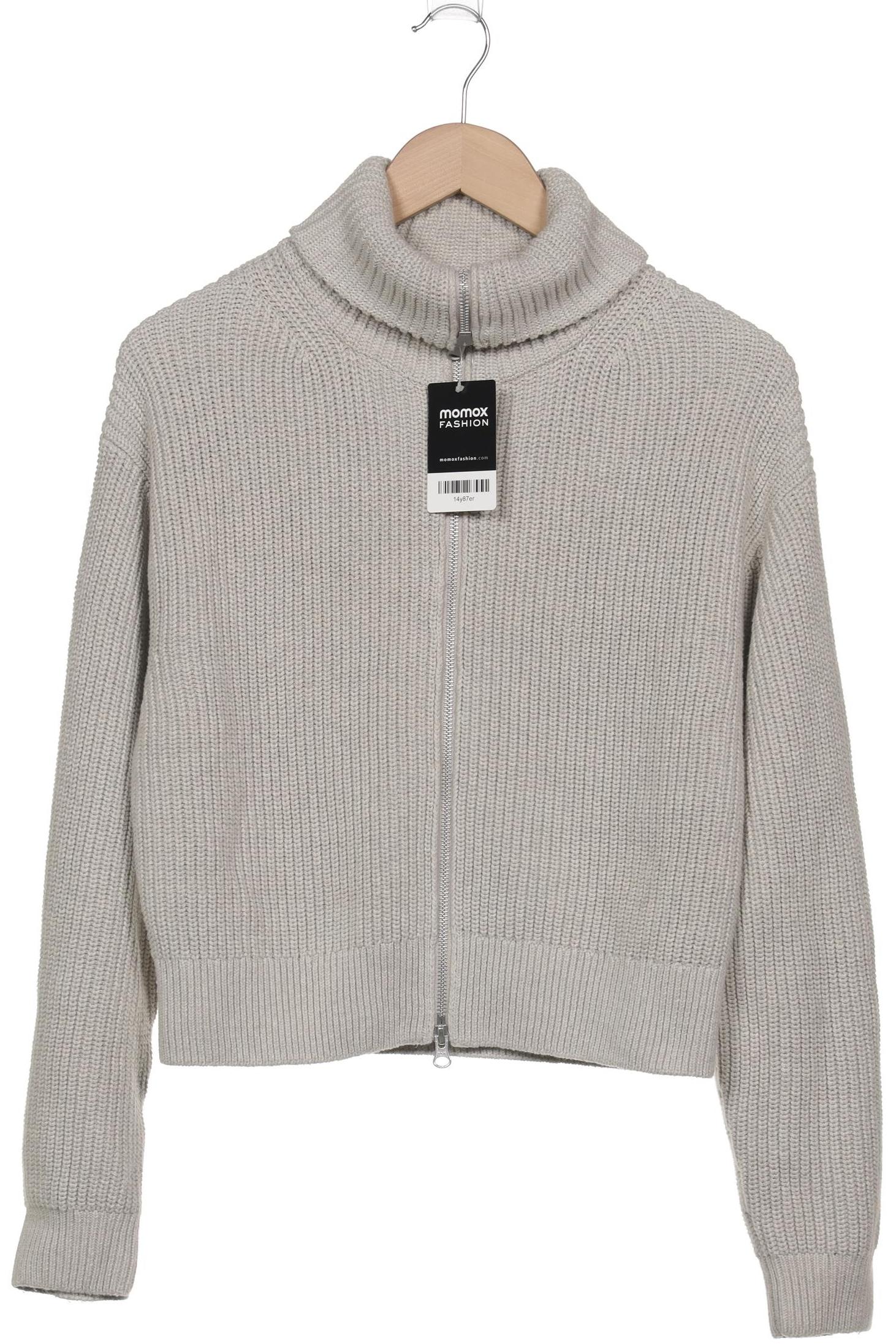 

hessnatur Damen Strickjacke, grau, Gr. 36