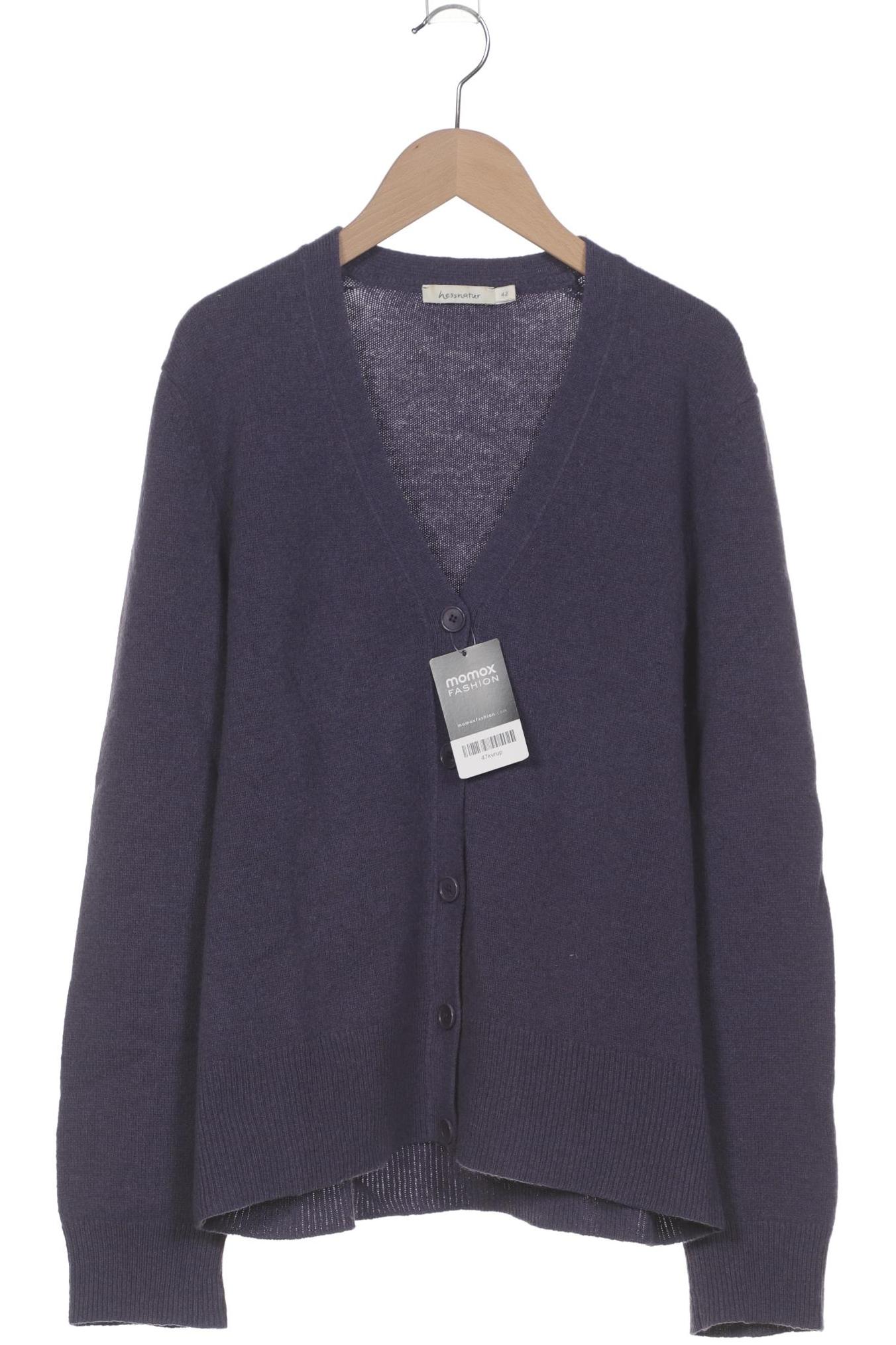 

hessnatur Damen Strickjacke, flieder, Gr. 42