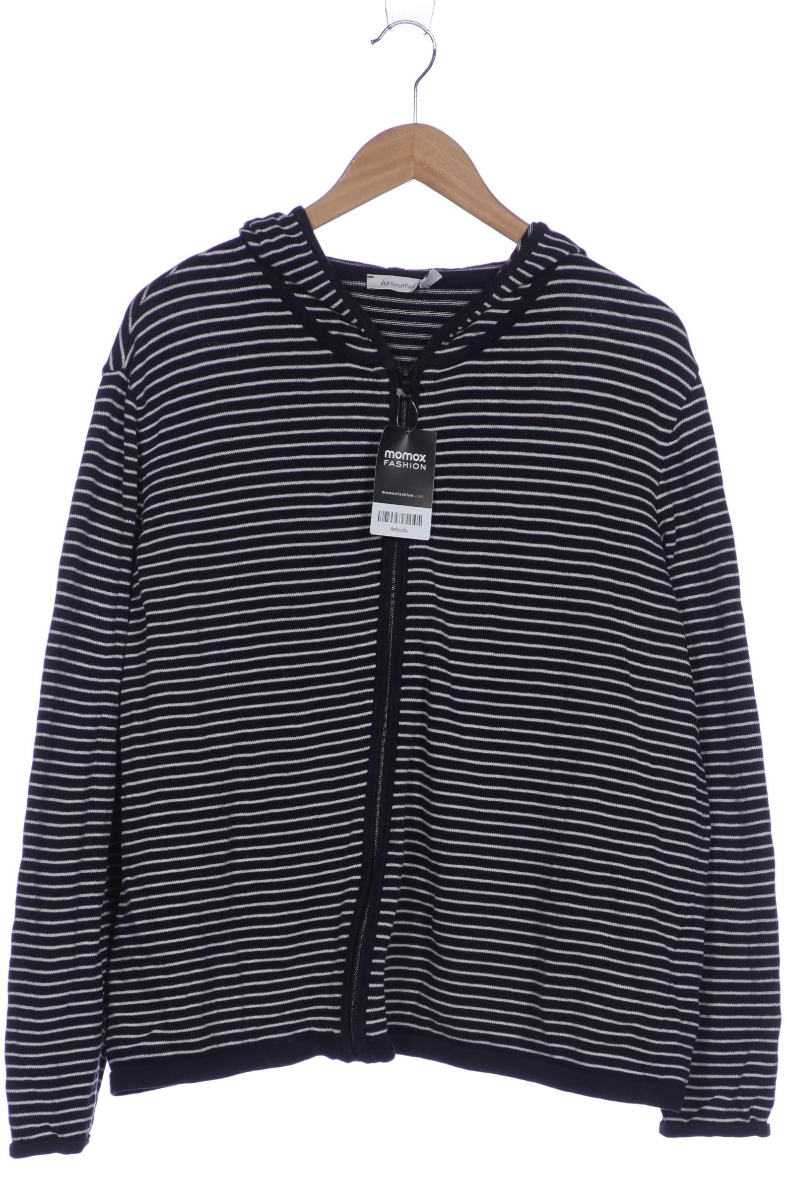 

hessnatur Damen Strickjacke, blau, Gr. 46