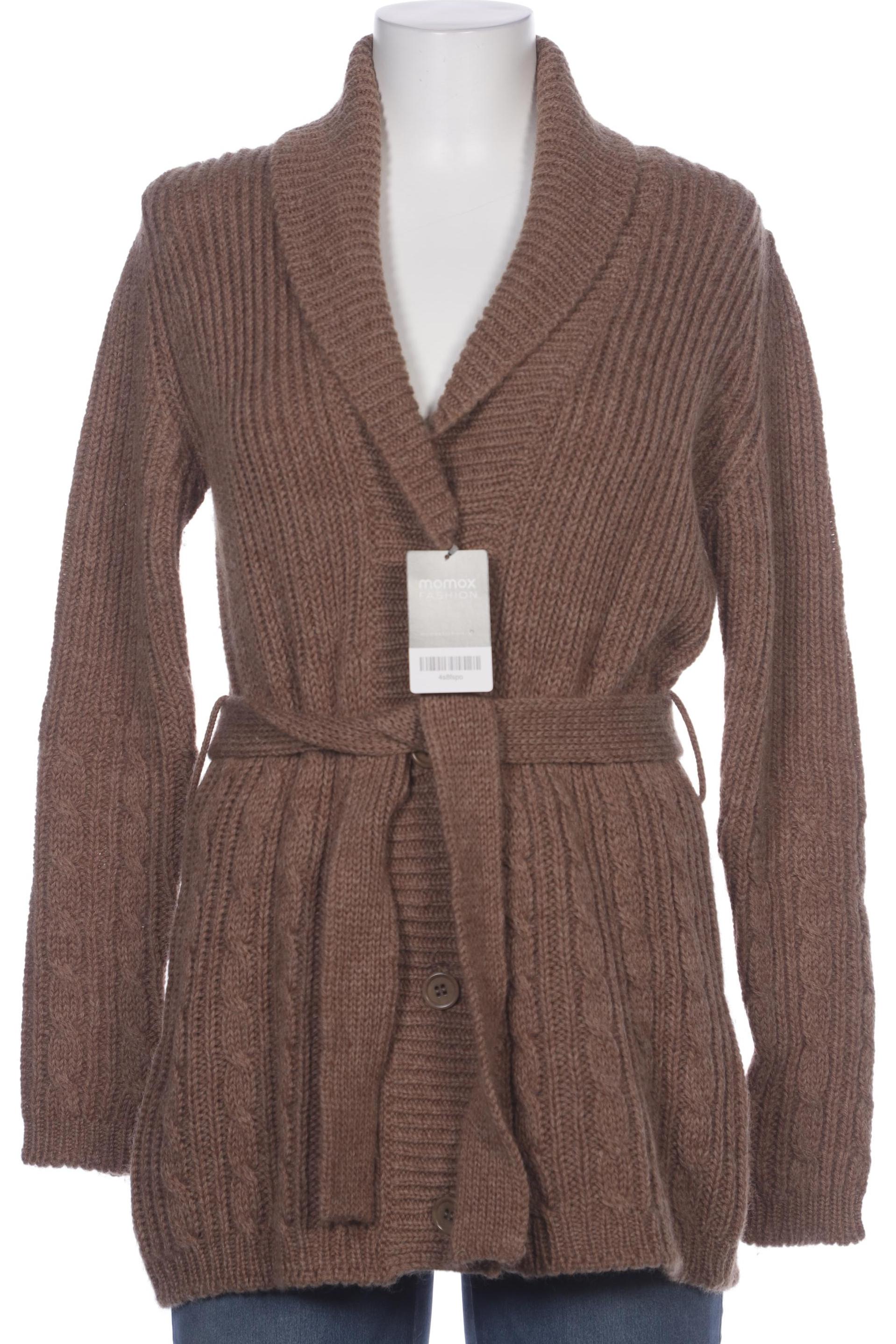 

hessnatur Damen Strickjacke, braun, Gr. 36