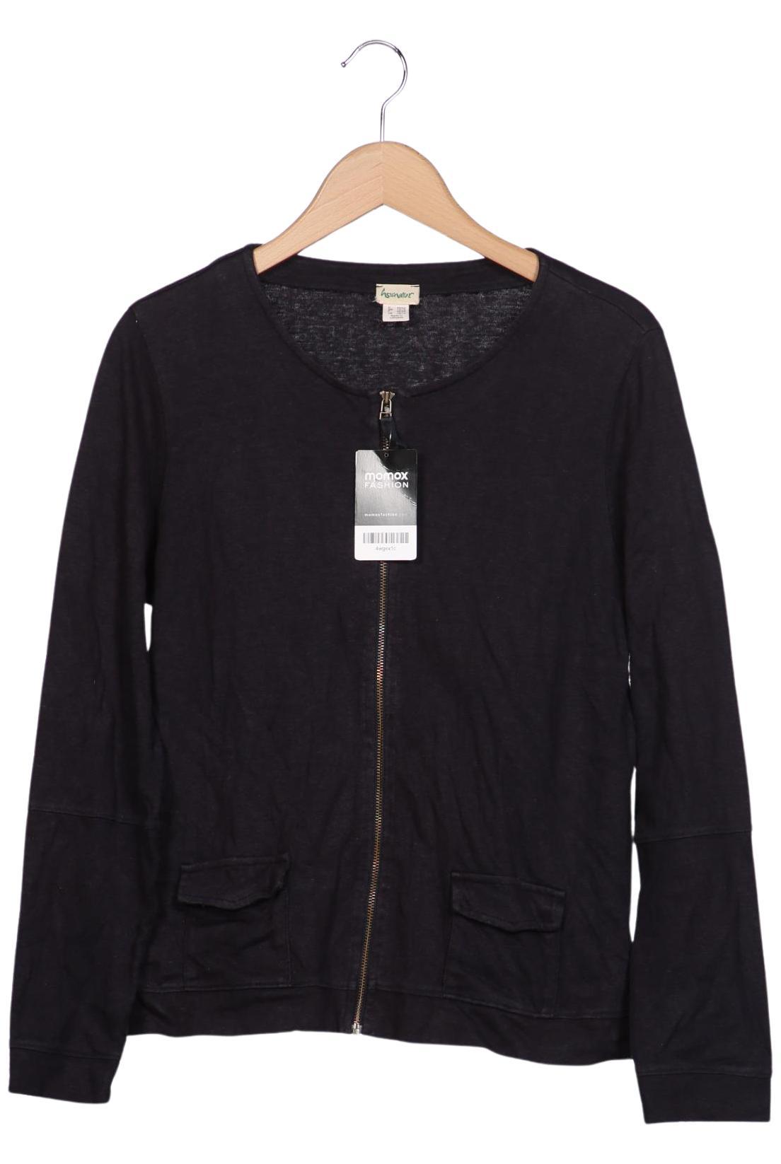 

hessnatur Damen Strickjacke, marineblau, Gr. 40