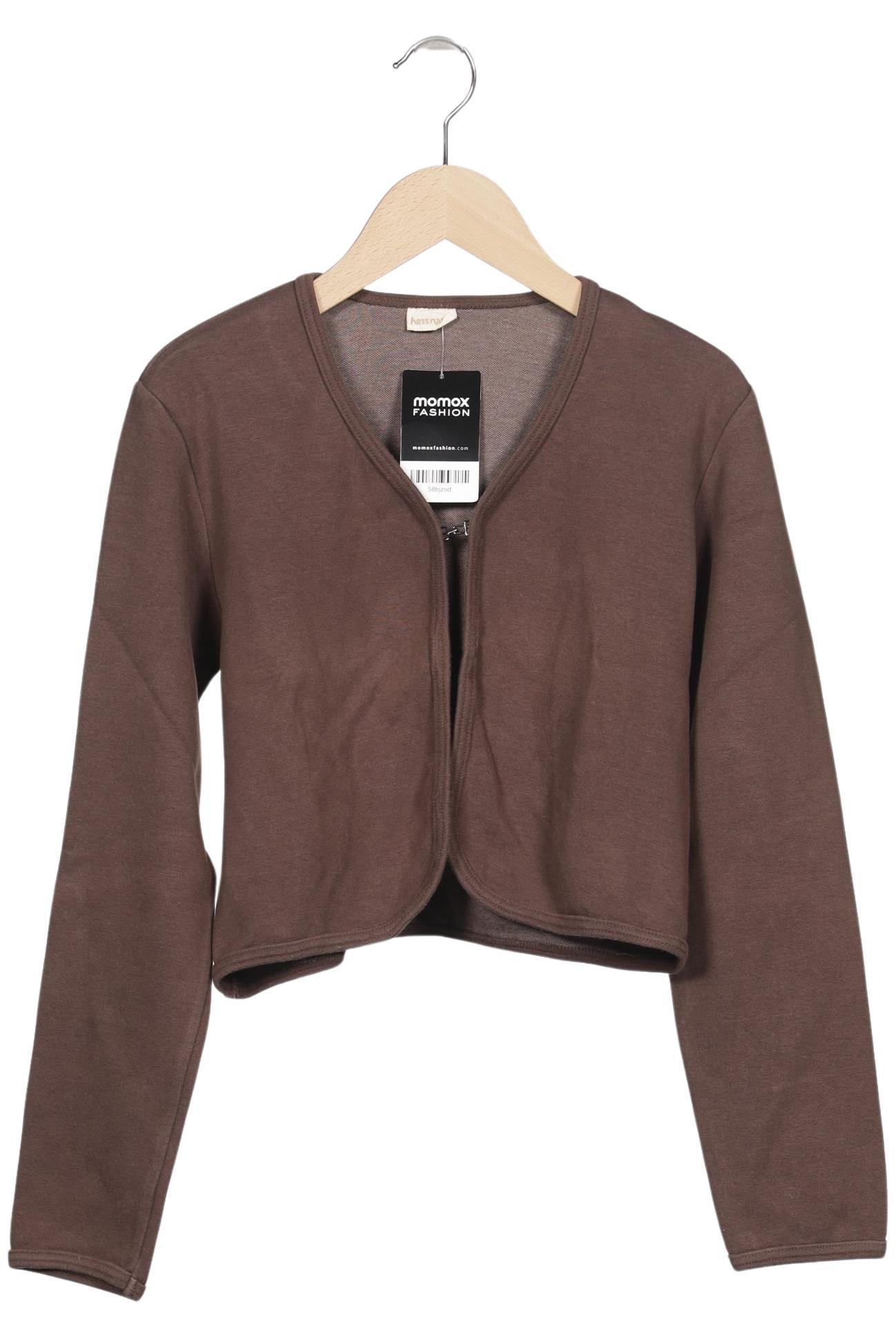 

hessnatur Damen Strickjacke, braun, Gr. 38