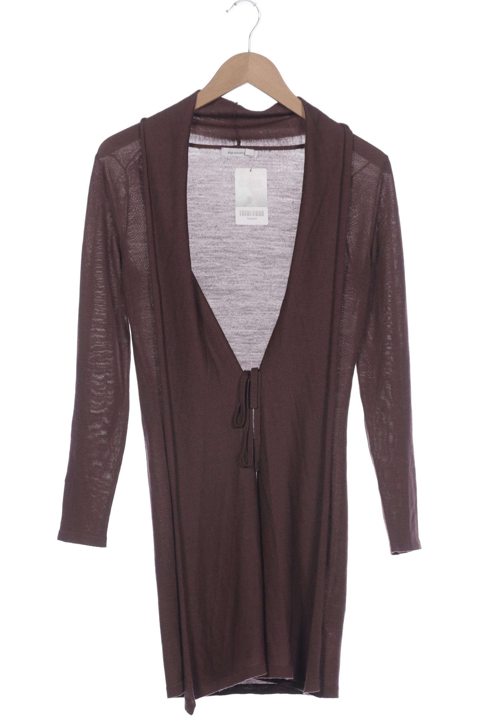 

hessnatur Damen Strickjacke, bordeaux, Gr. 34