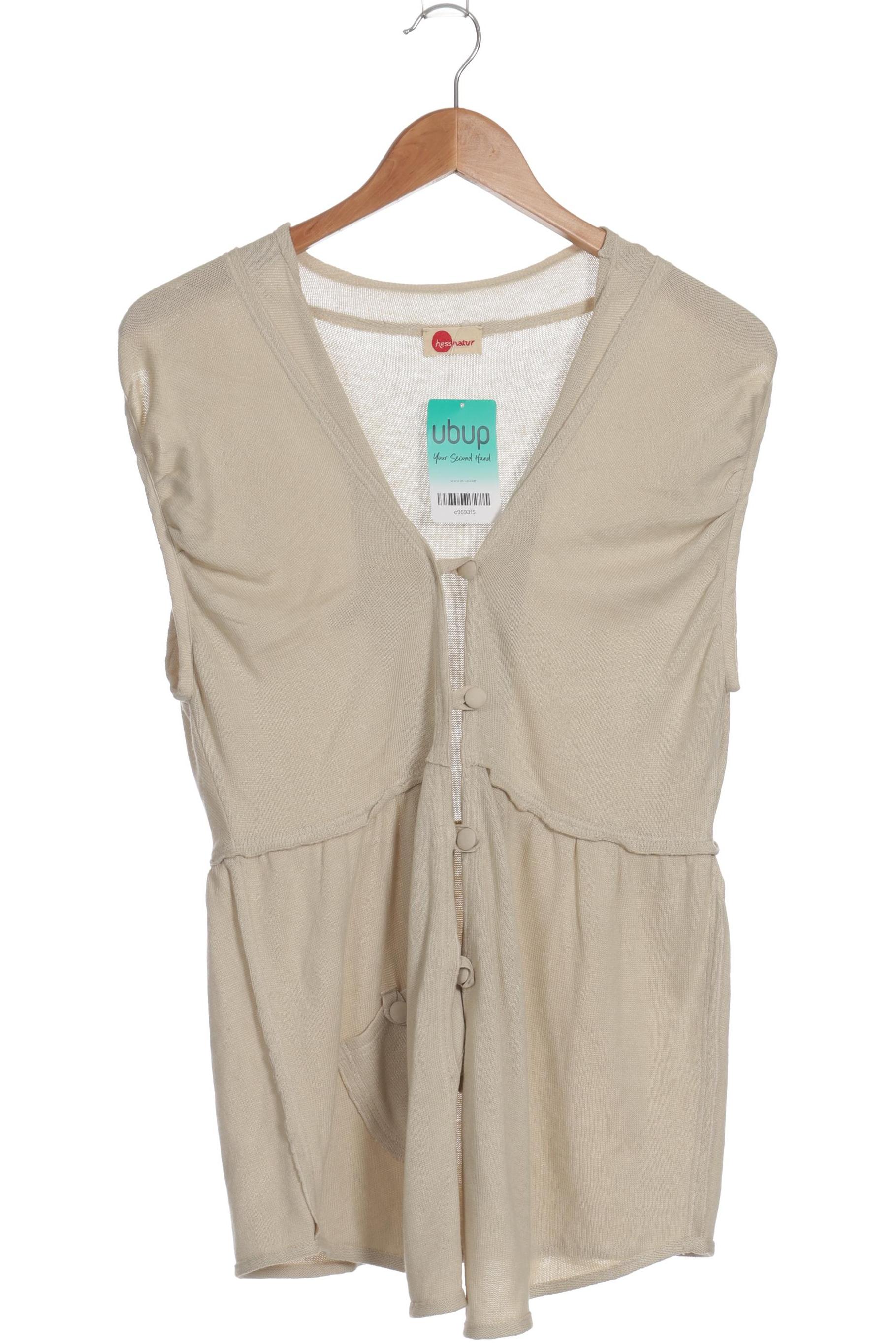 

hessnatur Damen Strickjacke, beige, Gr. 42