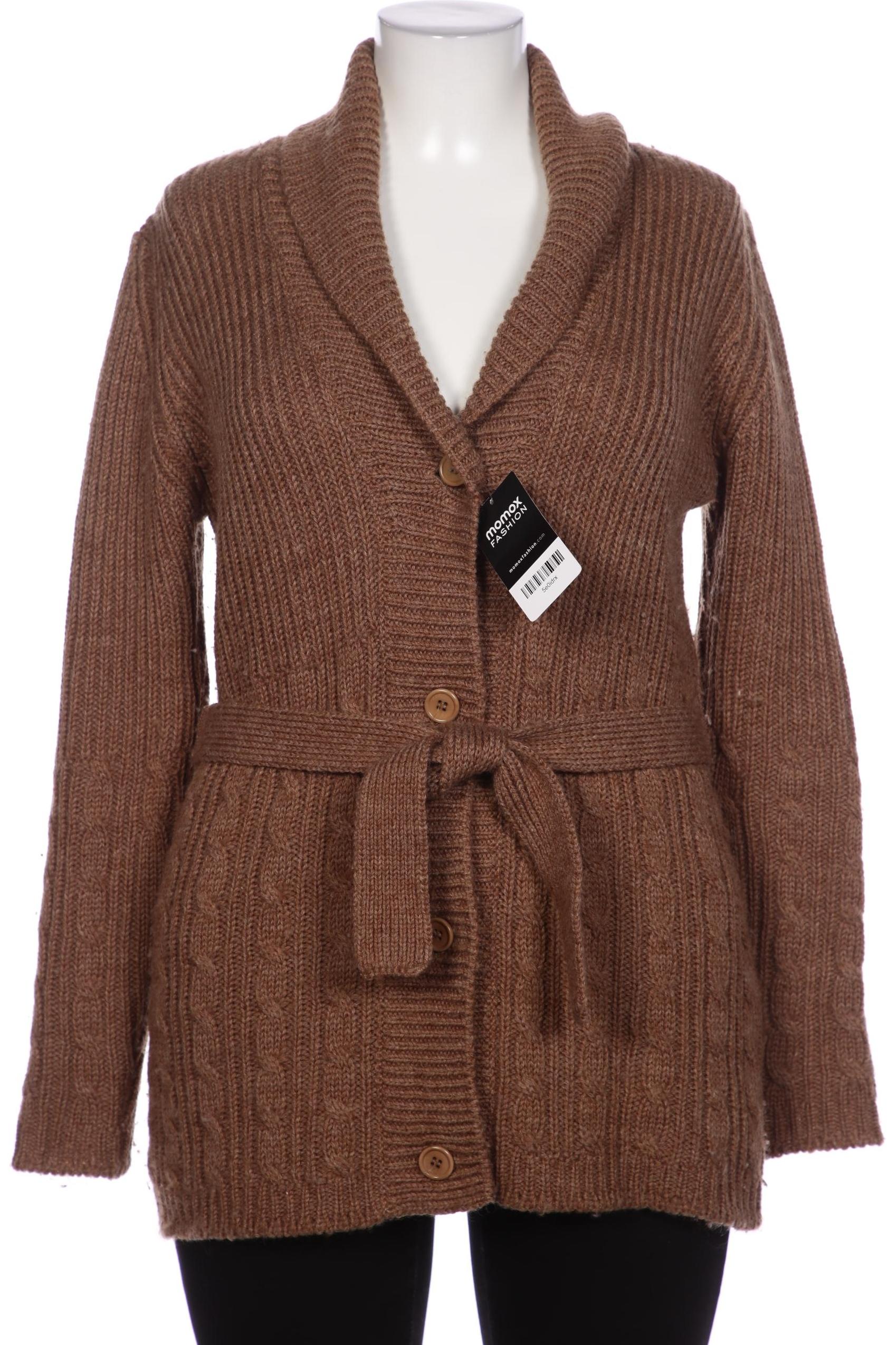 

hessnatur Damen Strickjacke, braun, Gr. 40