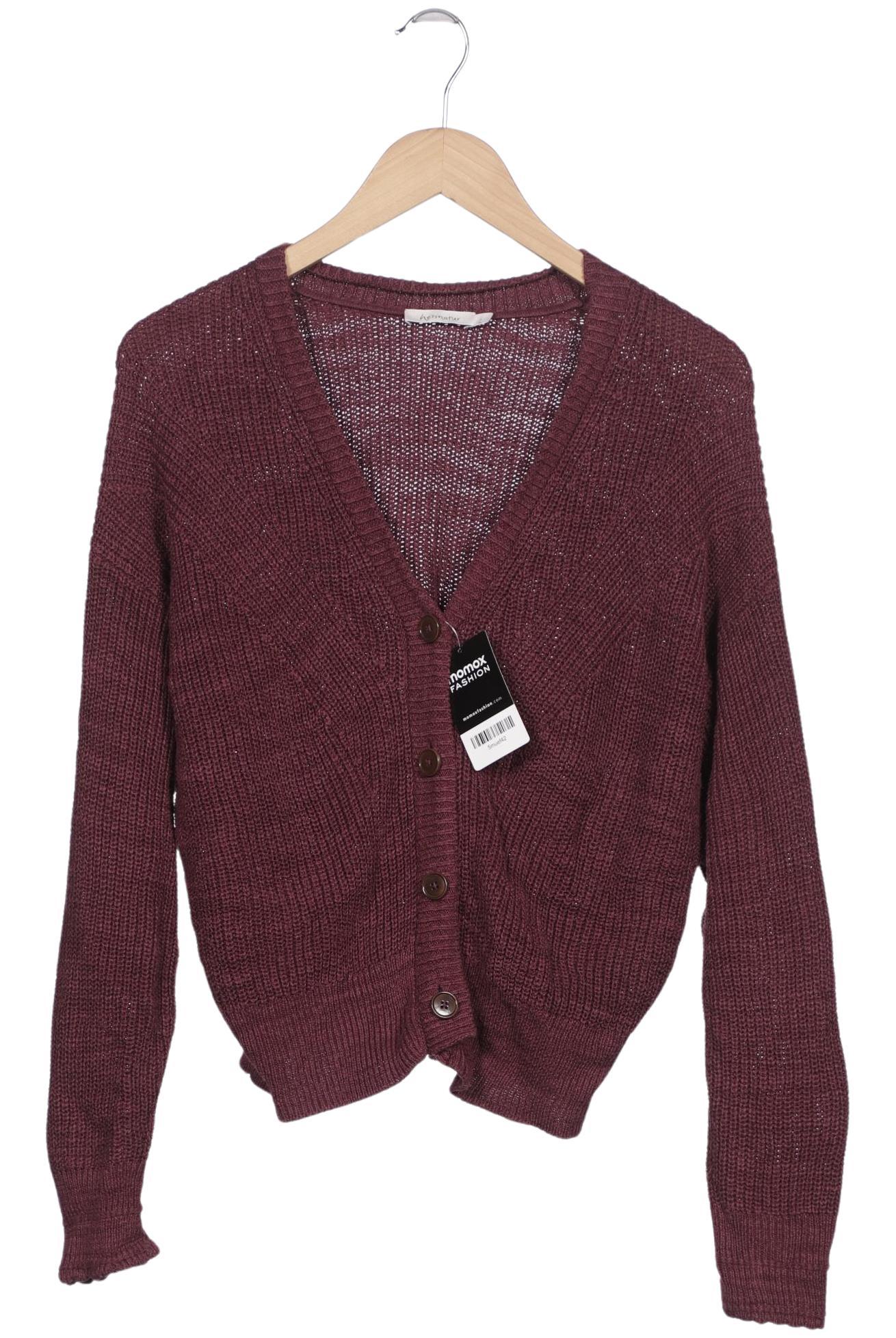 

hessnatur Damen Strickjacke, bordeaux, Gr. 42