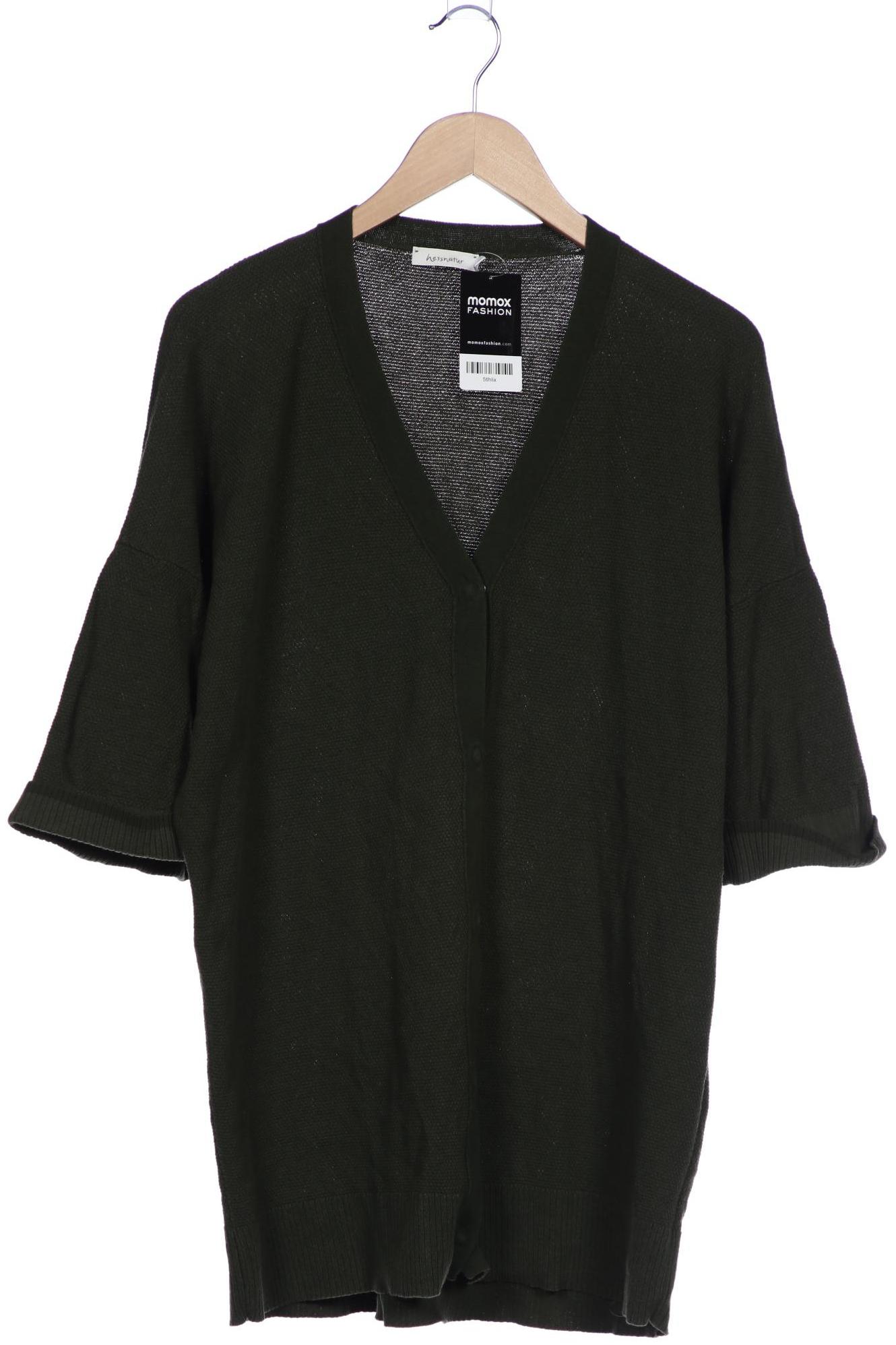 

hessnatur Damen Strickjacke, grün, Gr. 42
