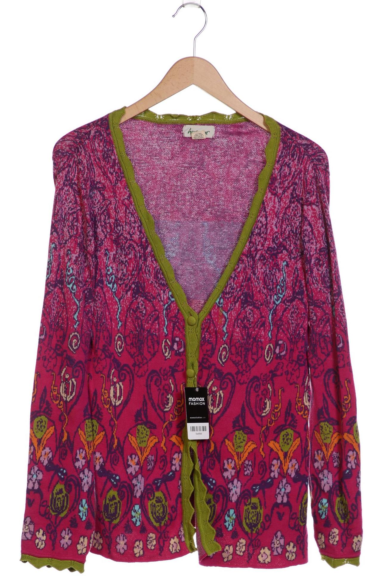 

hessnatur Damen Strickjacke, pink, Gr. 40