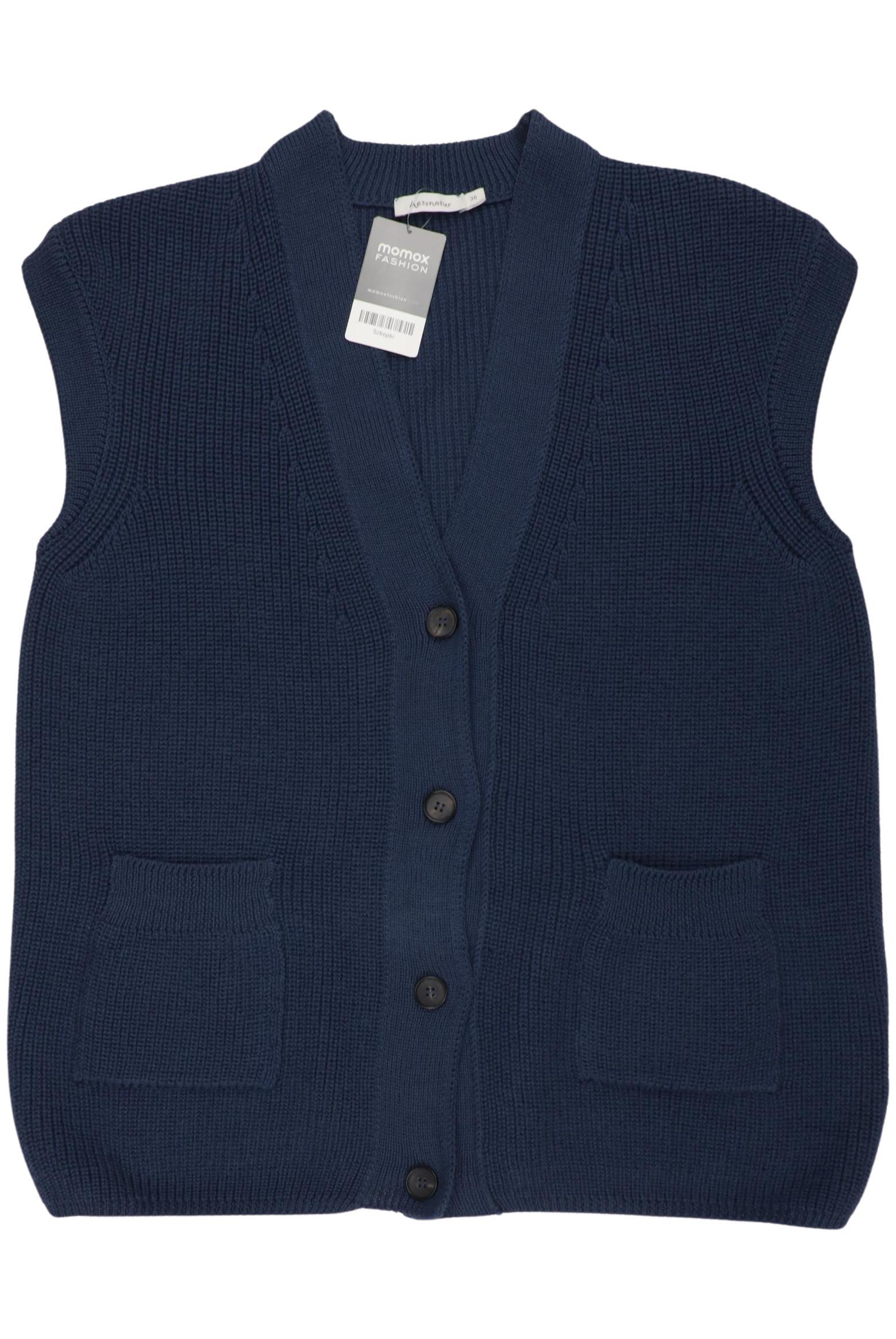 

hessnatur Damen Strickjacke, marineblau, Gr. 36