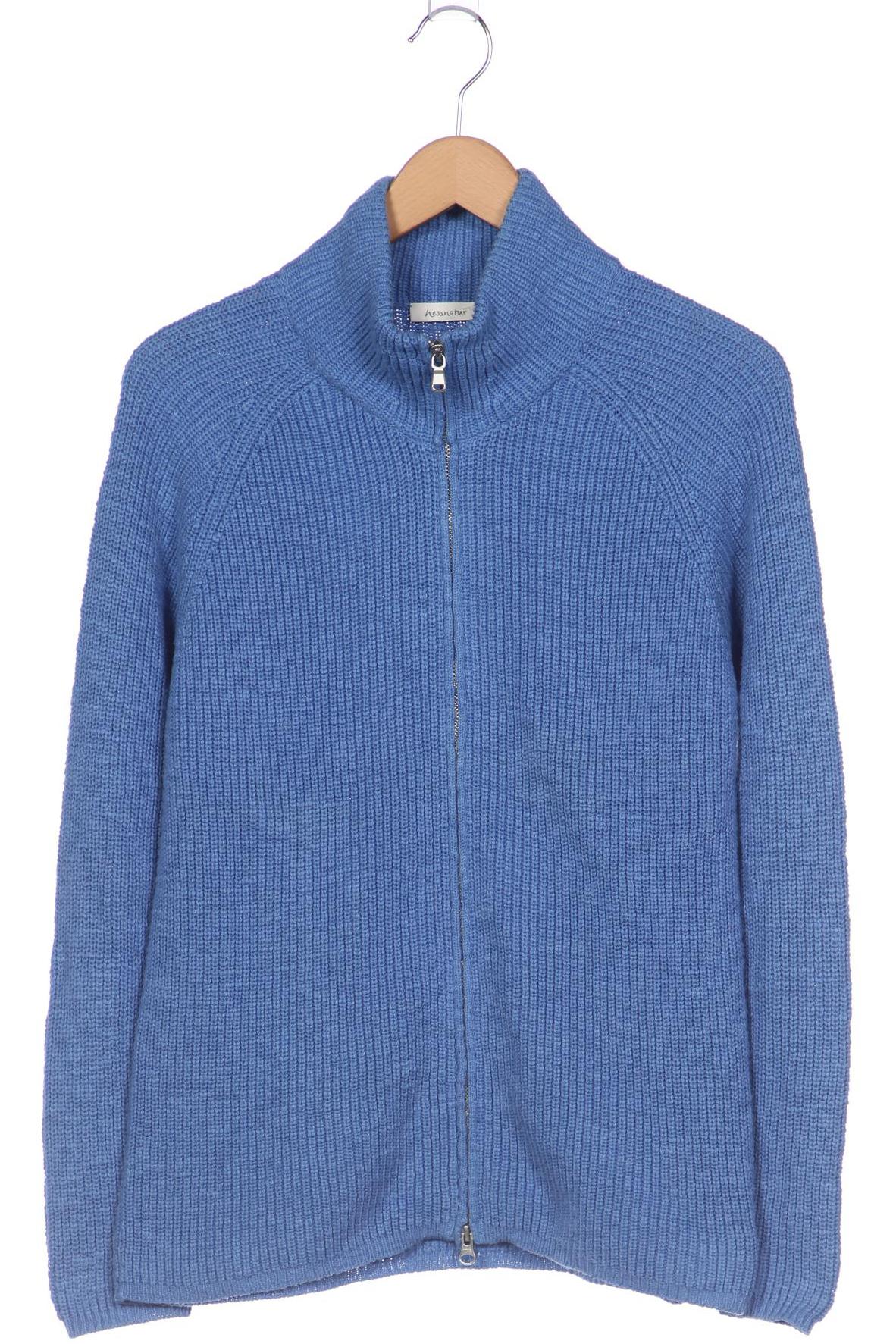 

hessnatur Damen Strickjacke, blau, Gr. 40