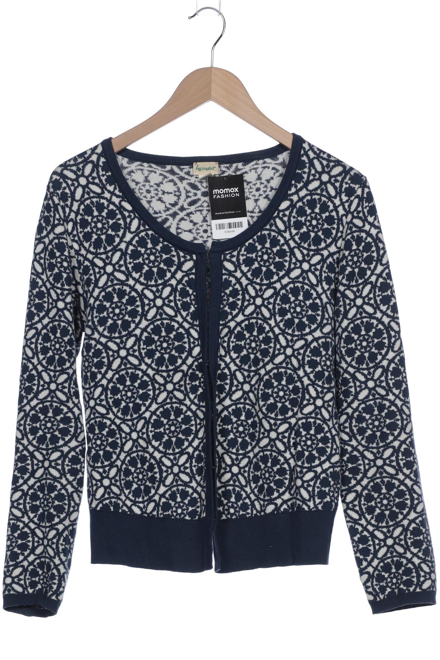 

hessnatur Damen Strickjacke, marineblau, Gr. 40