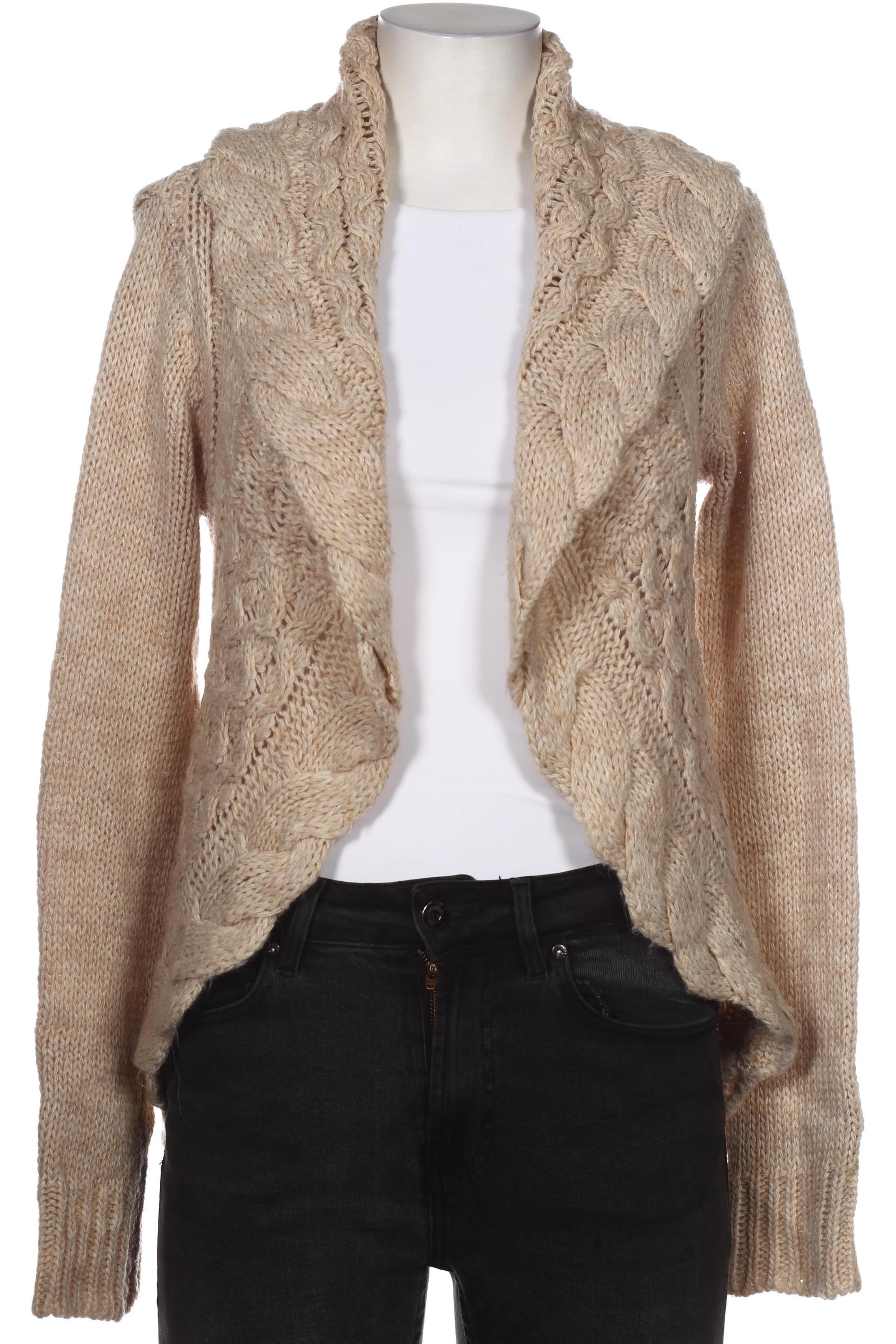 

hessnatur Damen Strickjacke, beige, Gr. 38
