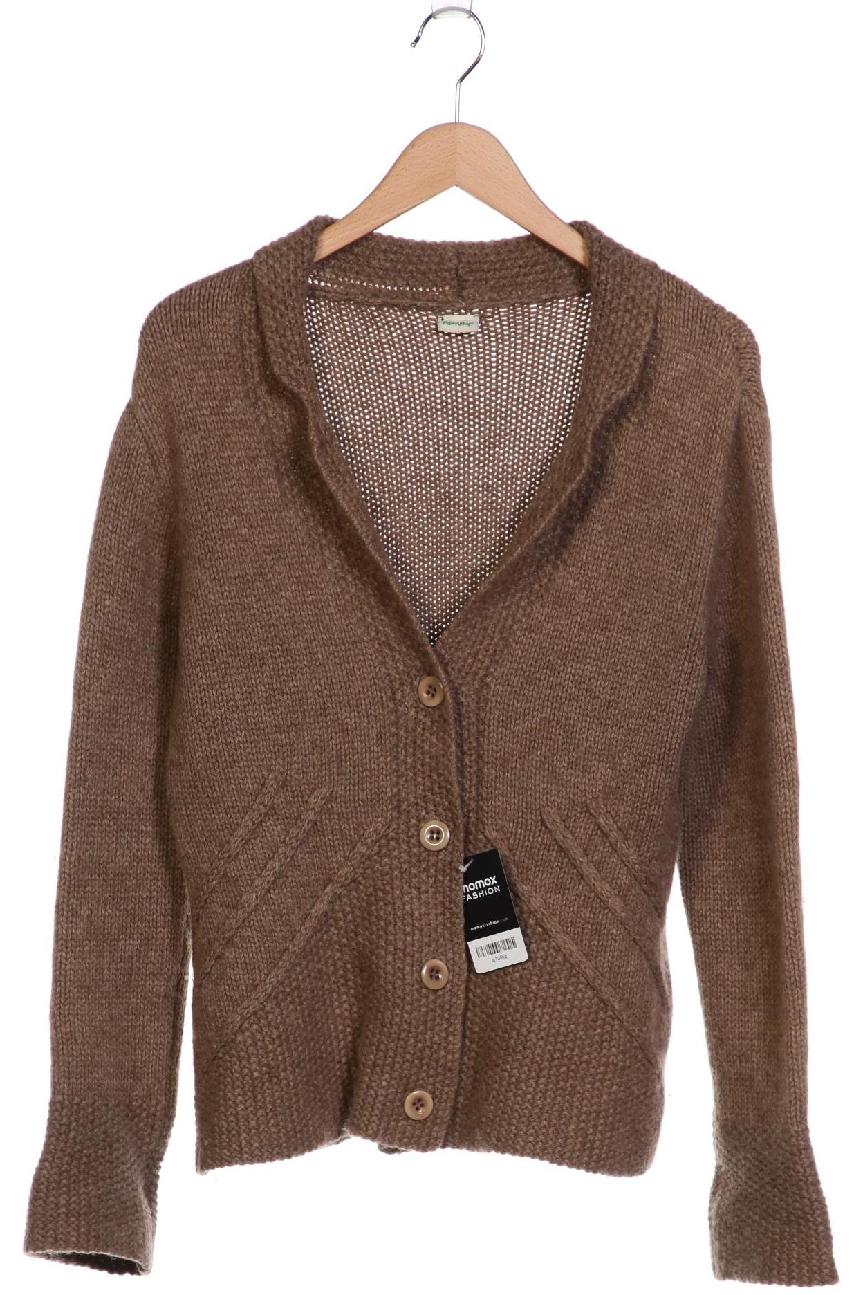 

hessnatur Damen Strickjacke, braun, Gr. 38