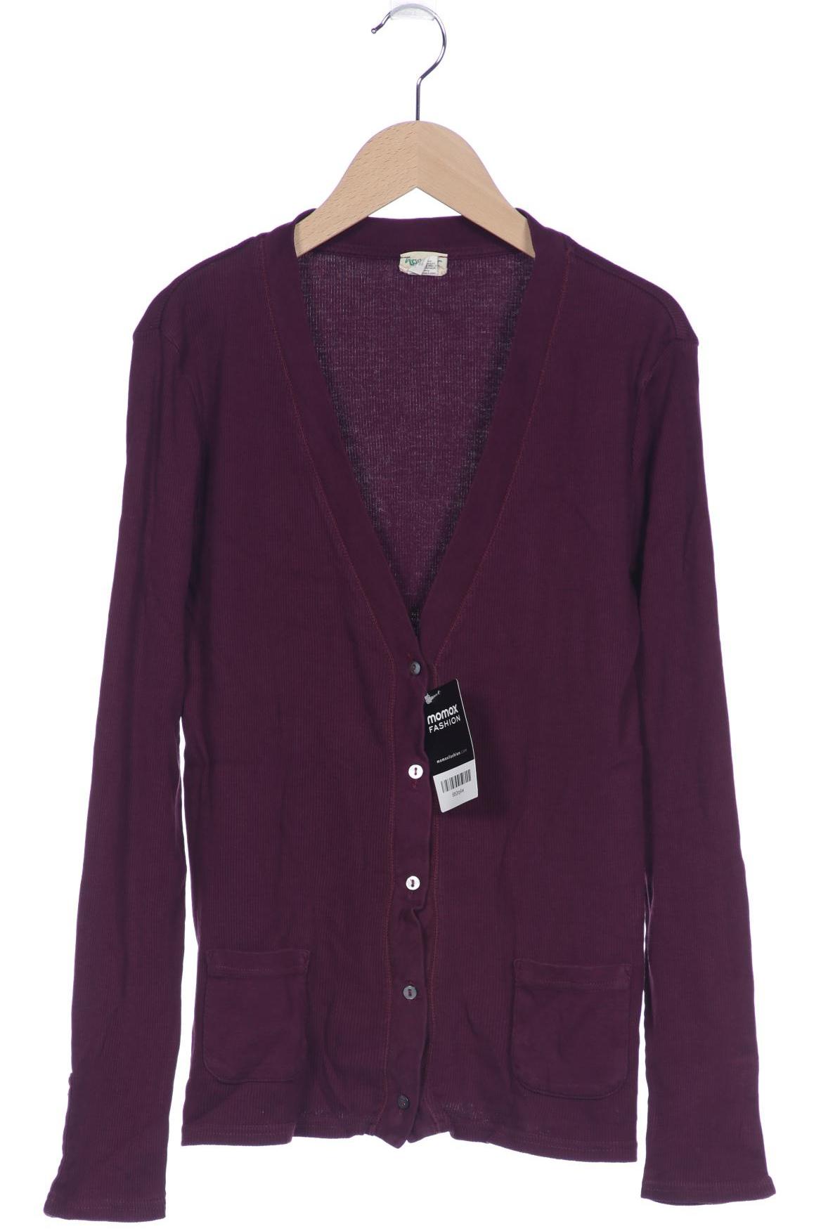 

hessnatur Damen Strickjacke, bordeaux, Gr. 40