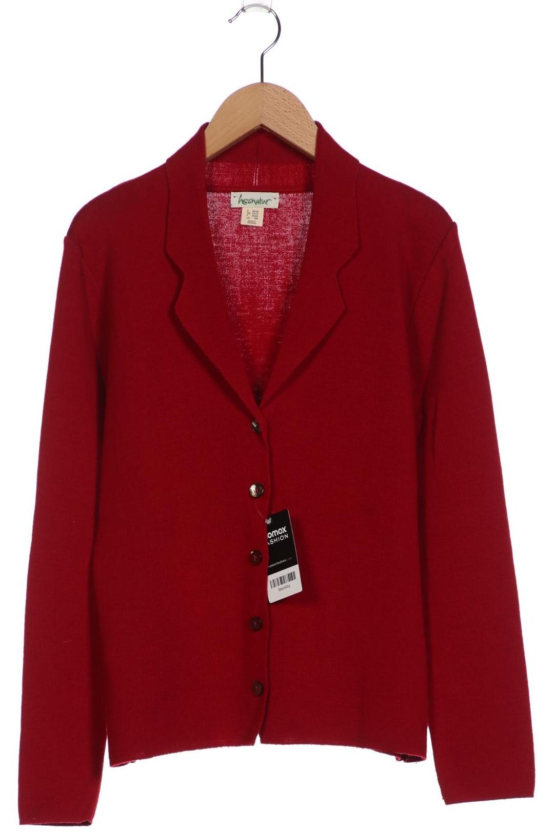 

hessnatur Damen Strickjacke, bordeaux, Gr. 36