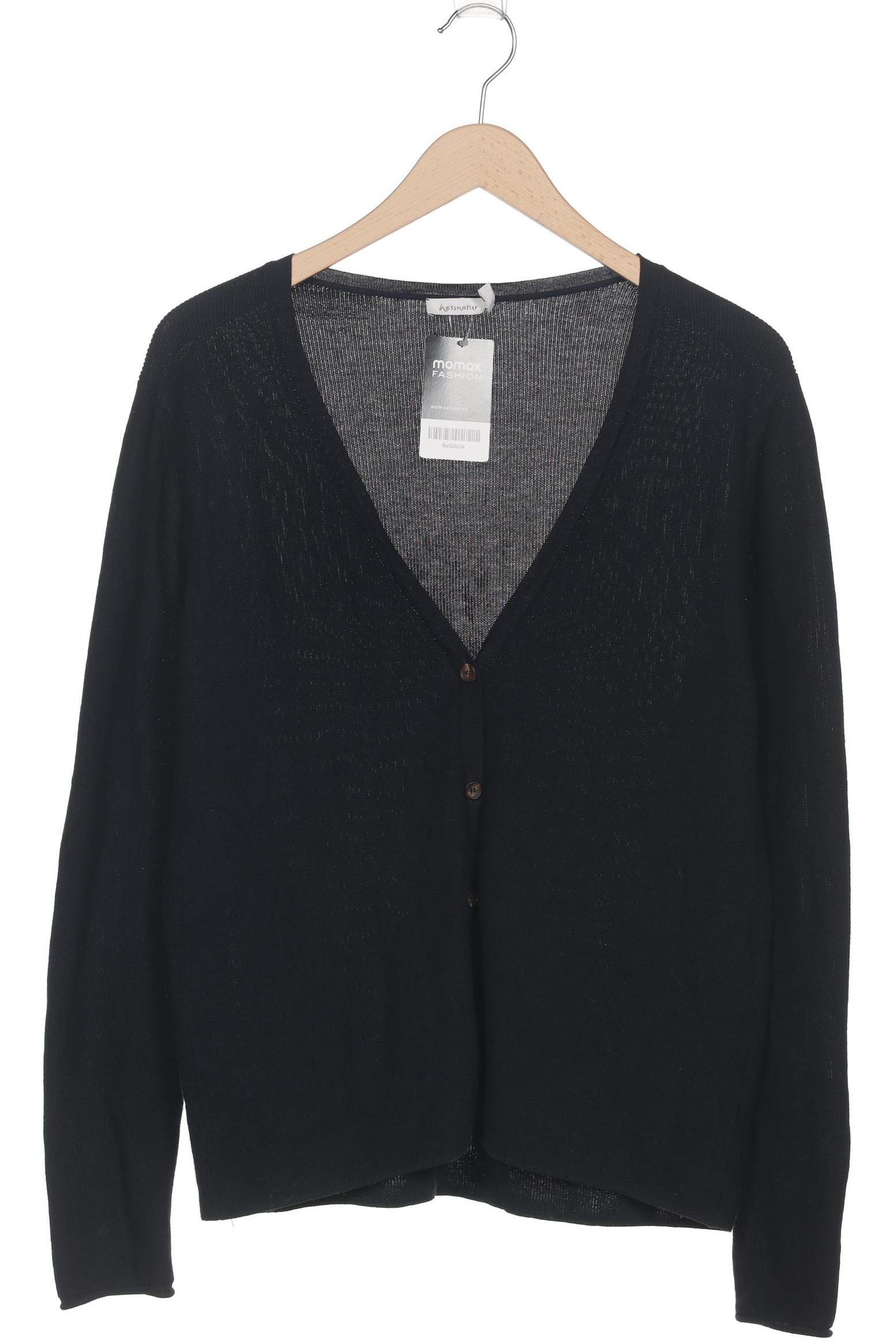 

hessnatur Damen Strickjacke, marineblau, Gr. 40