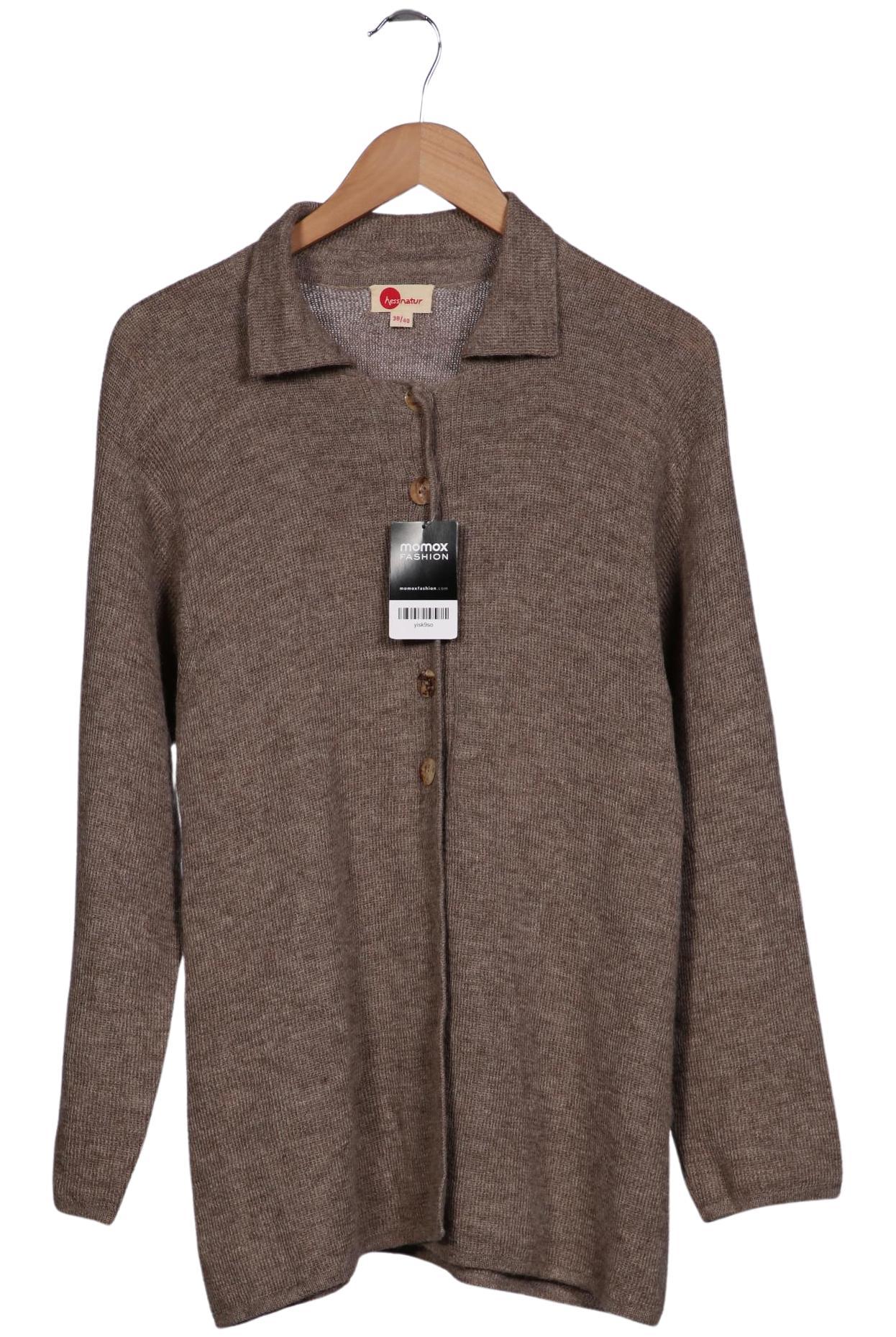 

hessnatur Damen Strickjacke, beige, Gr. 38