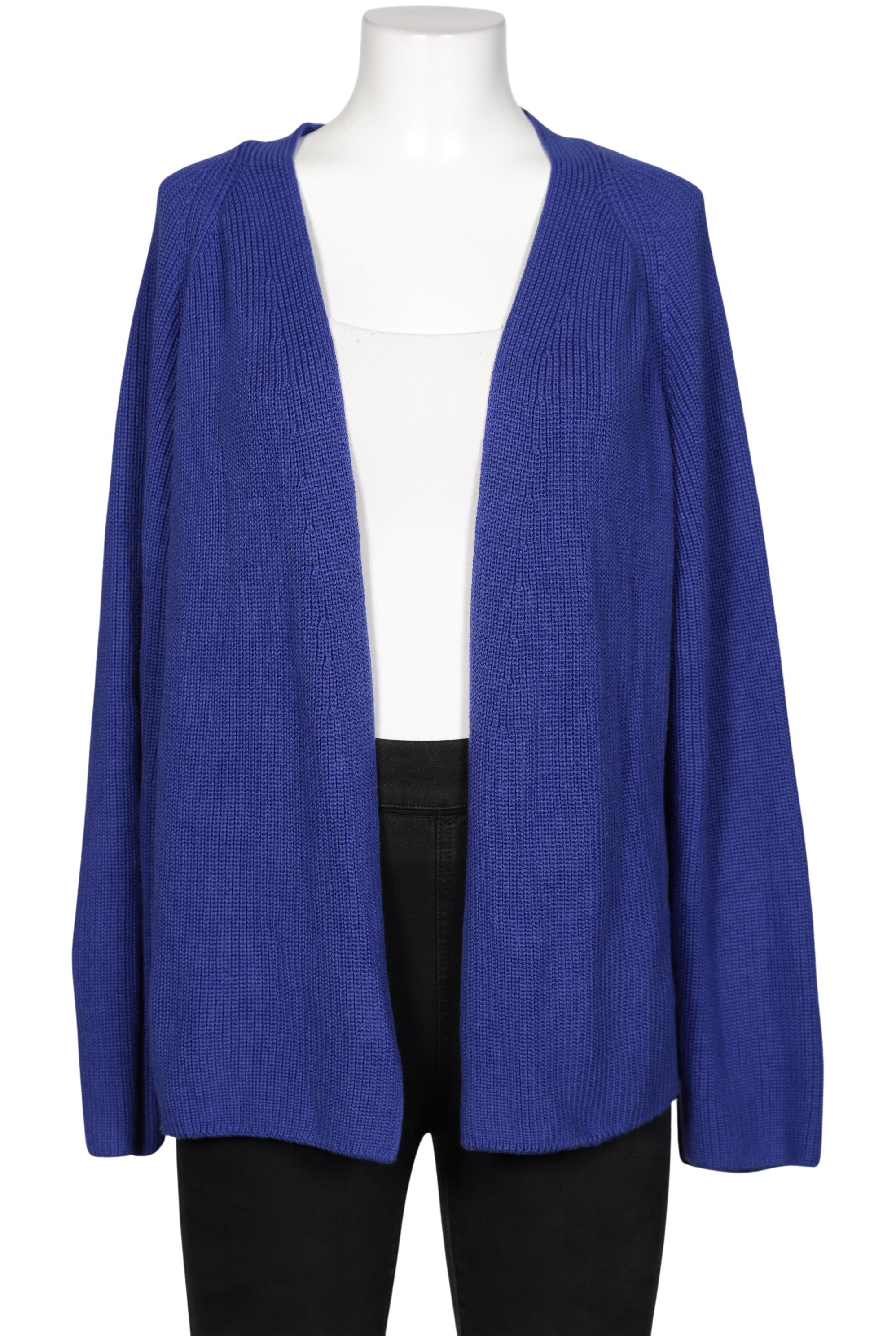 

hessnatur Damen Strickjacke, blau, Gr. 40