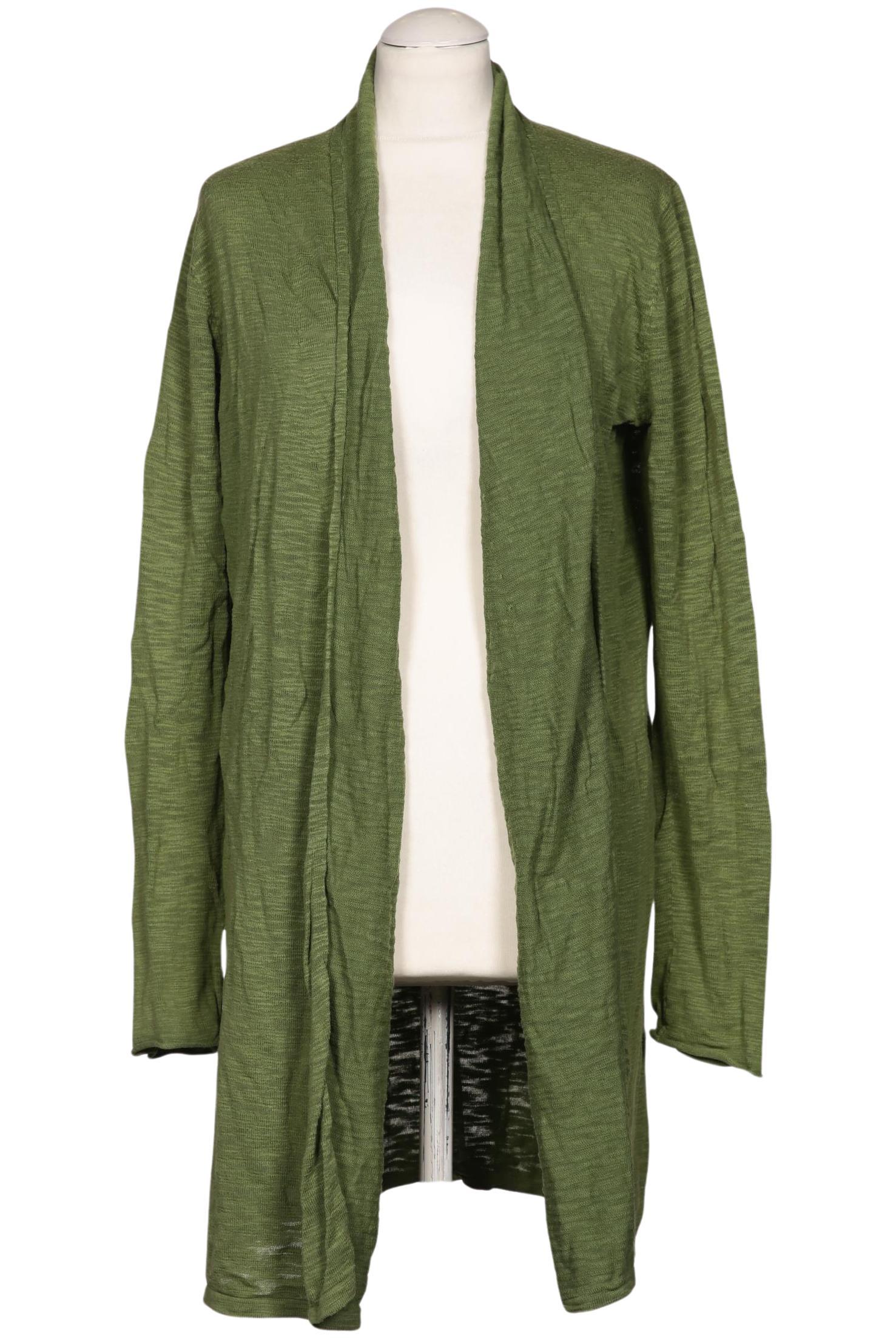 

hessnatur Damen Strickjacke, grün, Gr. 38