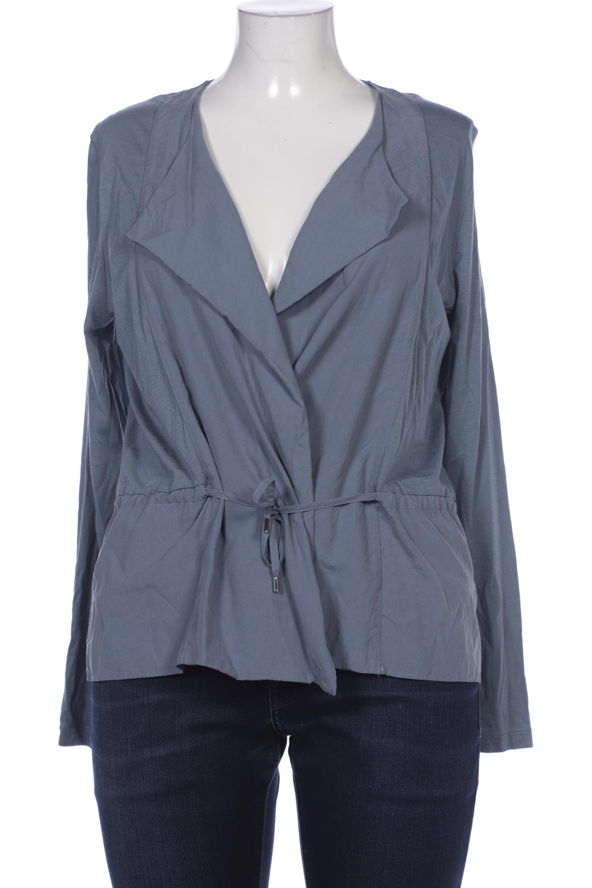 

hessnatur Damen Strickjacke, blau, Gr. 42