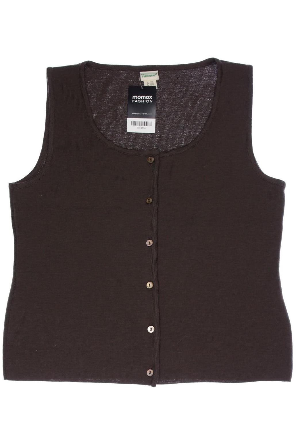 

hessnatur Damen Strickjacke, braun, Gr. 40