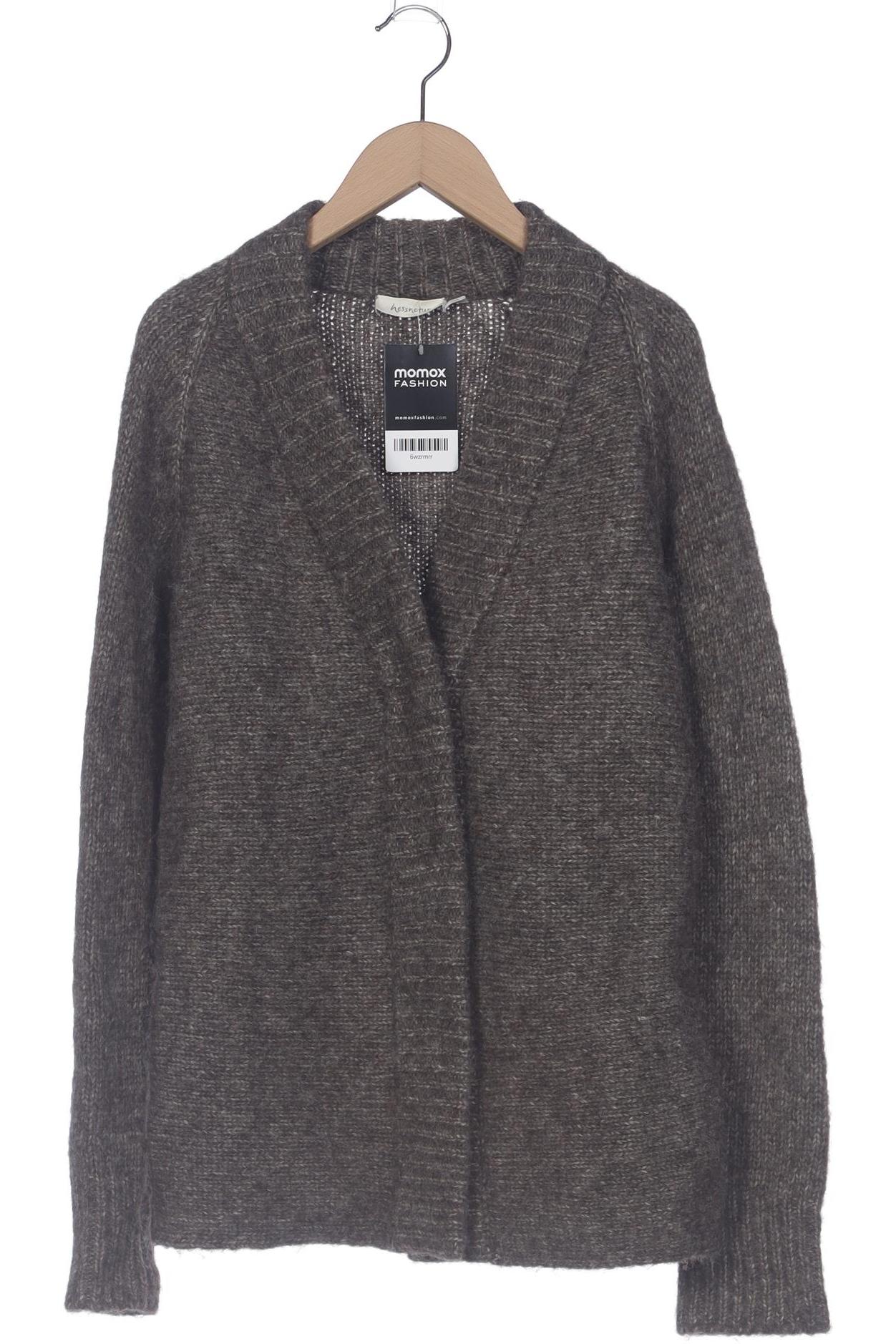 

hessnatur Damen Strickjacke, braun, Gr. 38