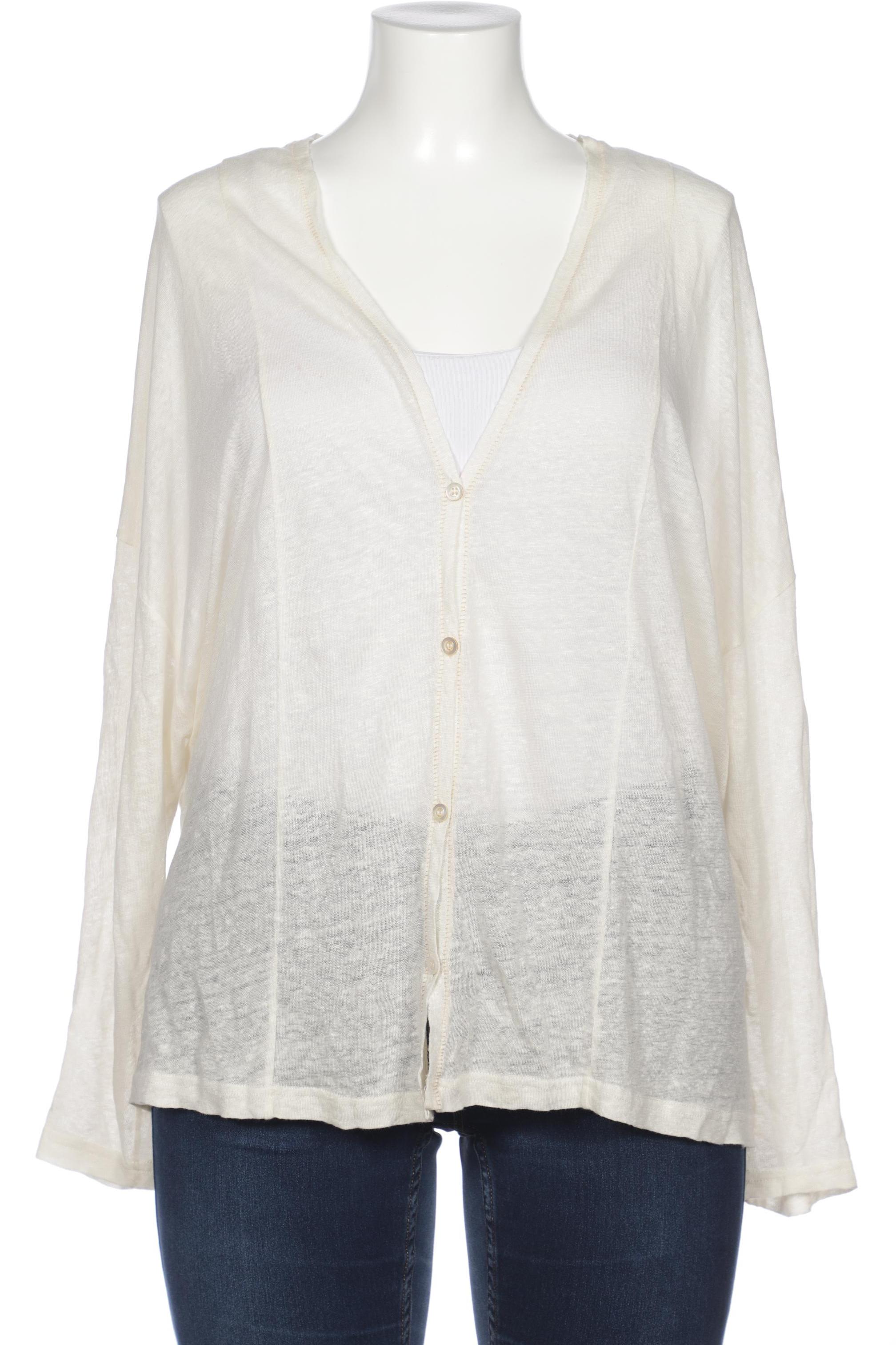 

hessnatur Damen Strickjacke, cremeweiß, Gr. 48