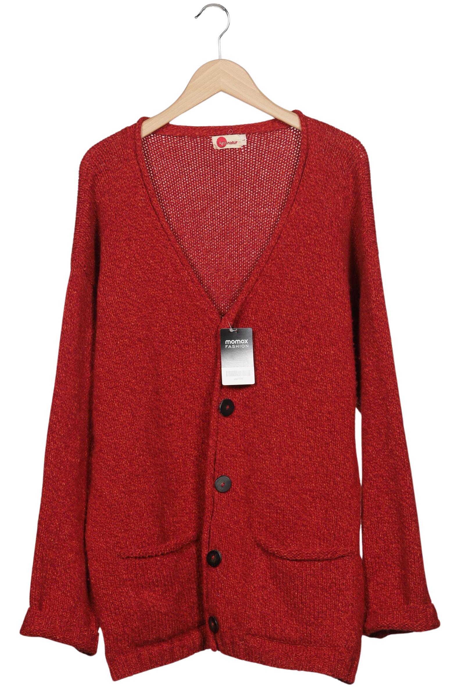 

hessnatur Damen Strickjacke, braun, Gr. 42