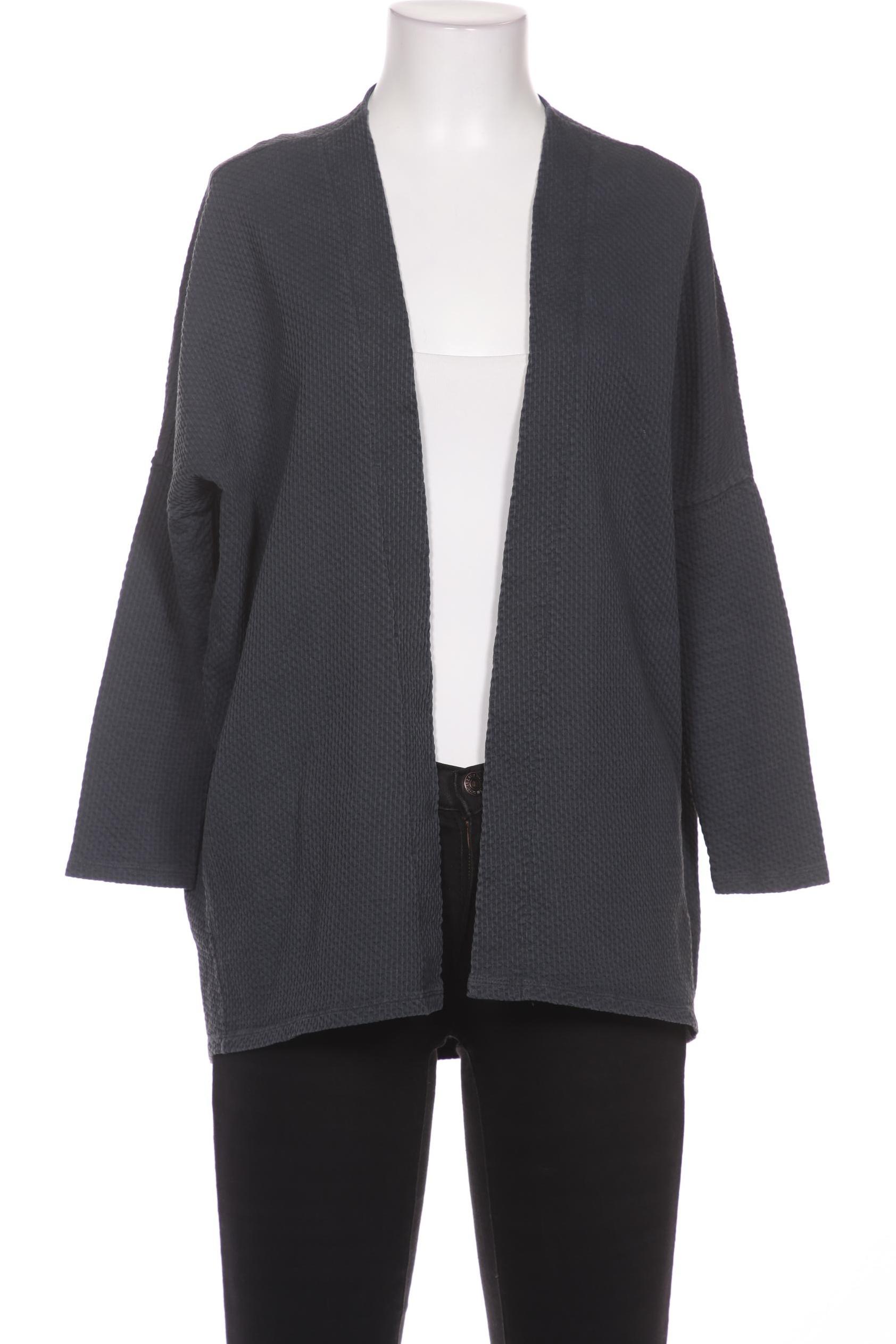 

hessnatur Damen Strickjacke, grau, Gr. 34