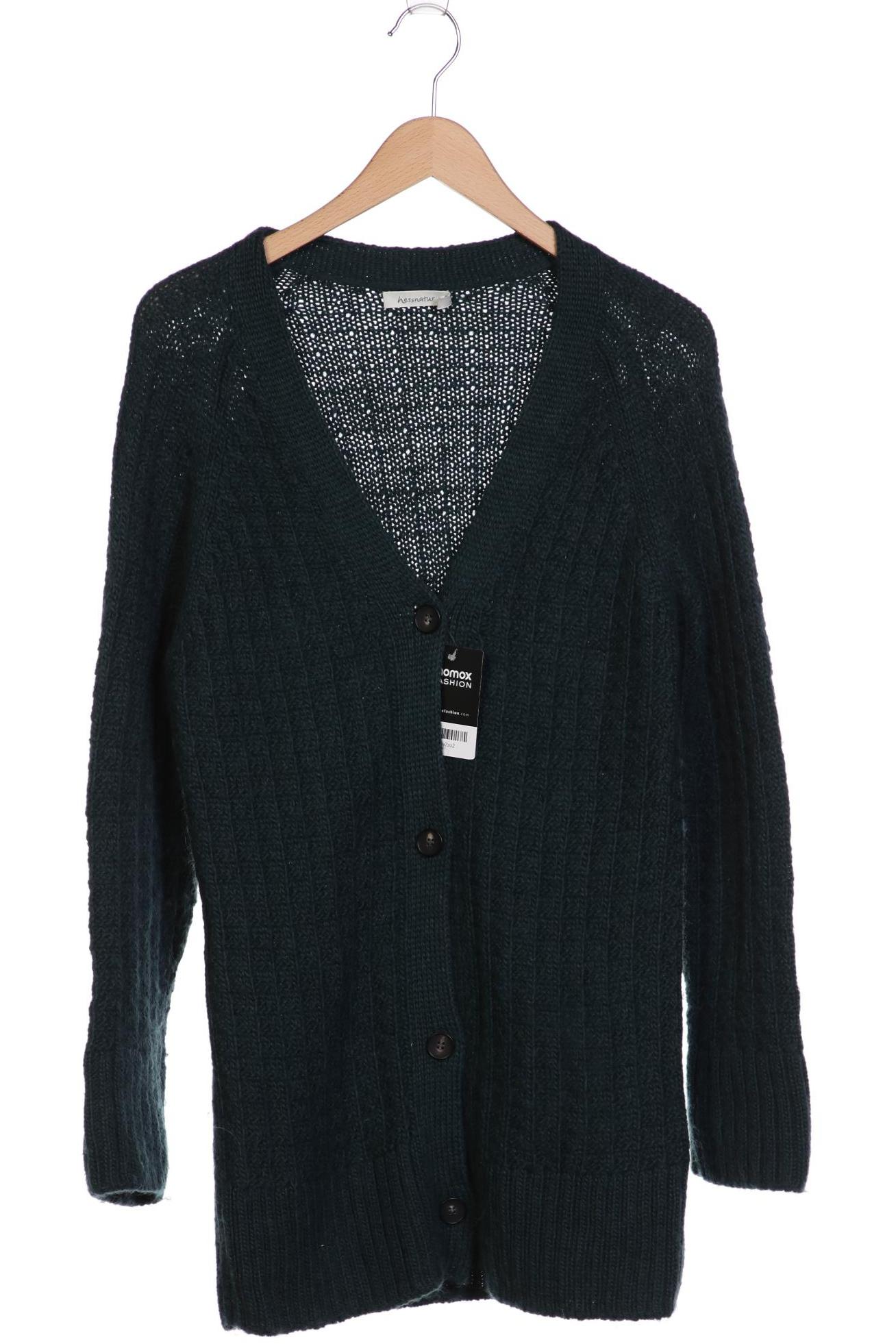 

hessnatur Damen Strickjacke, grün, Gr. 36