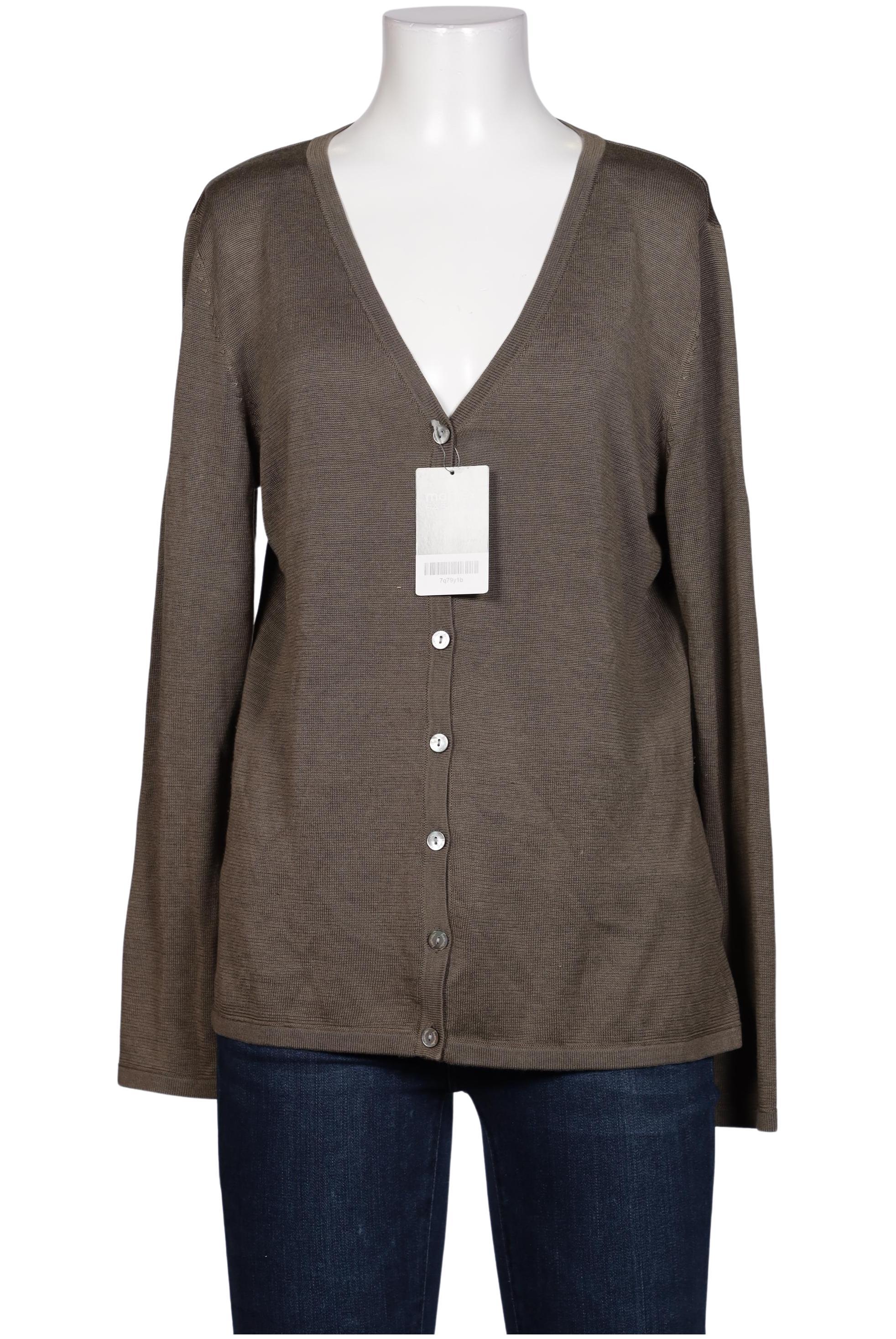 

hessnatur Damen Strickjacke, braun, Gr. 40