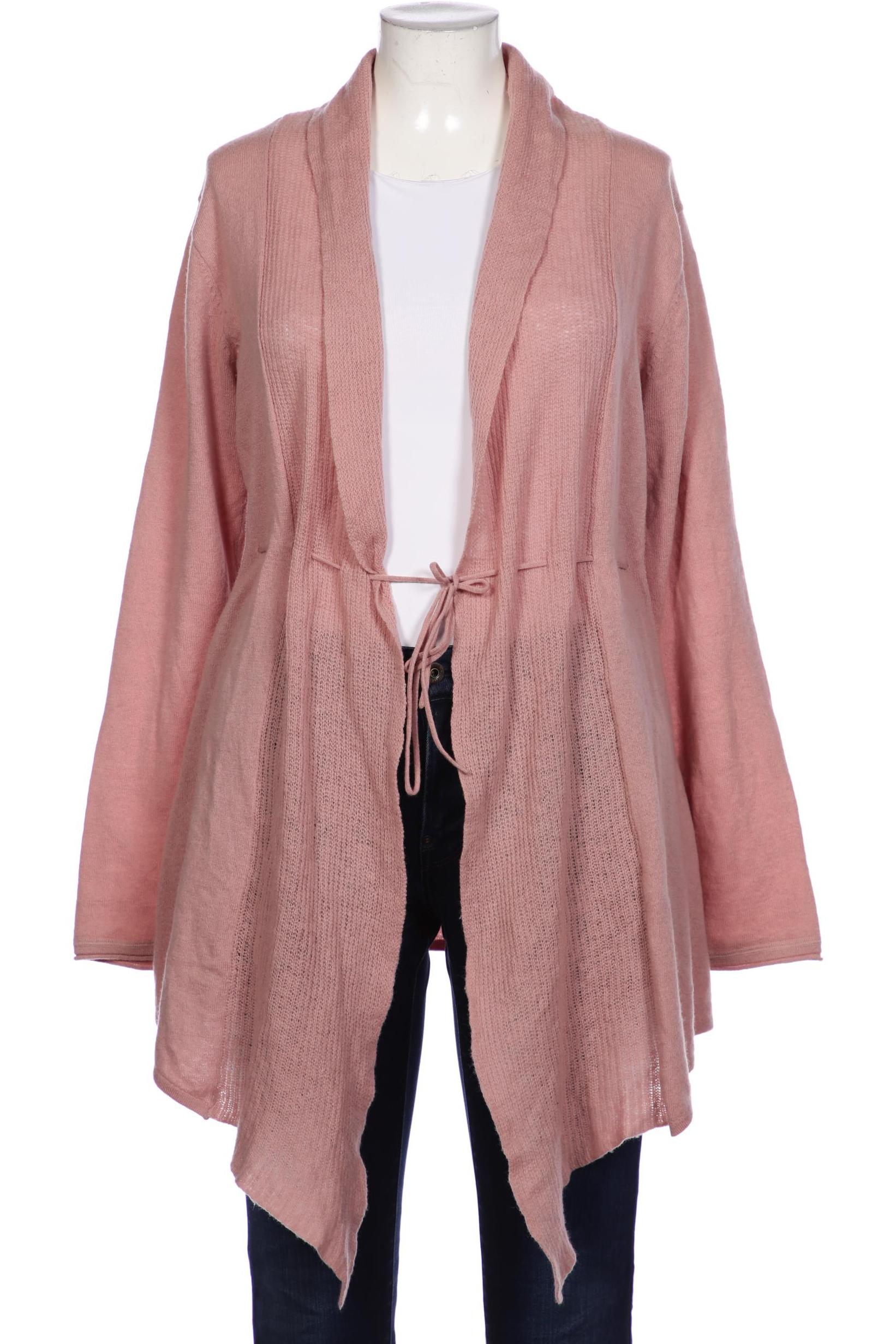 

hessnatur Damen Strickjacke, pink, Gr. 44