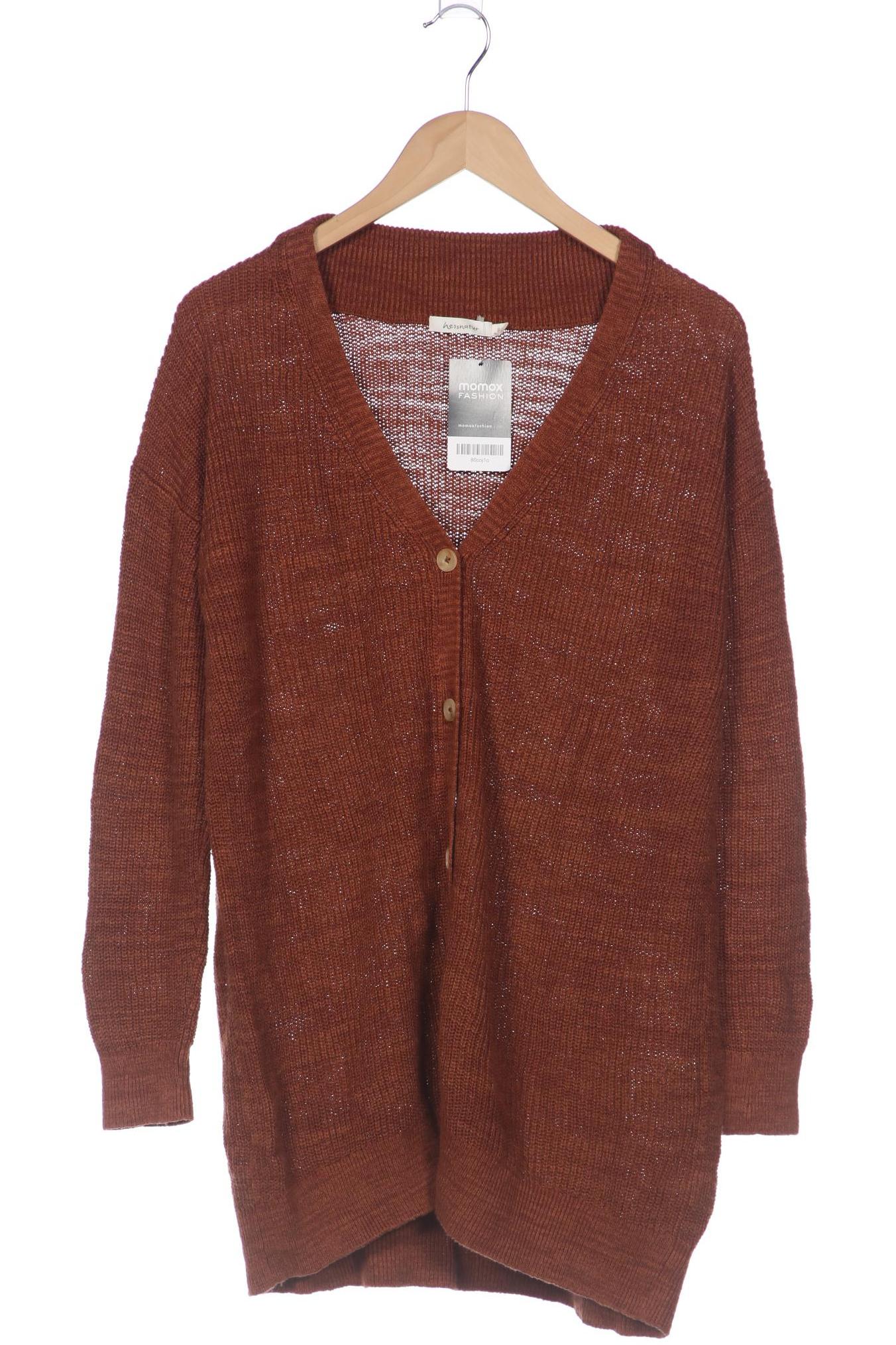 

hessnatur Damen Strickjacke, braun, Gr. 36